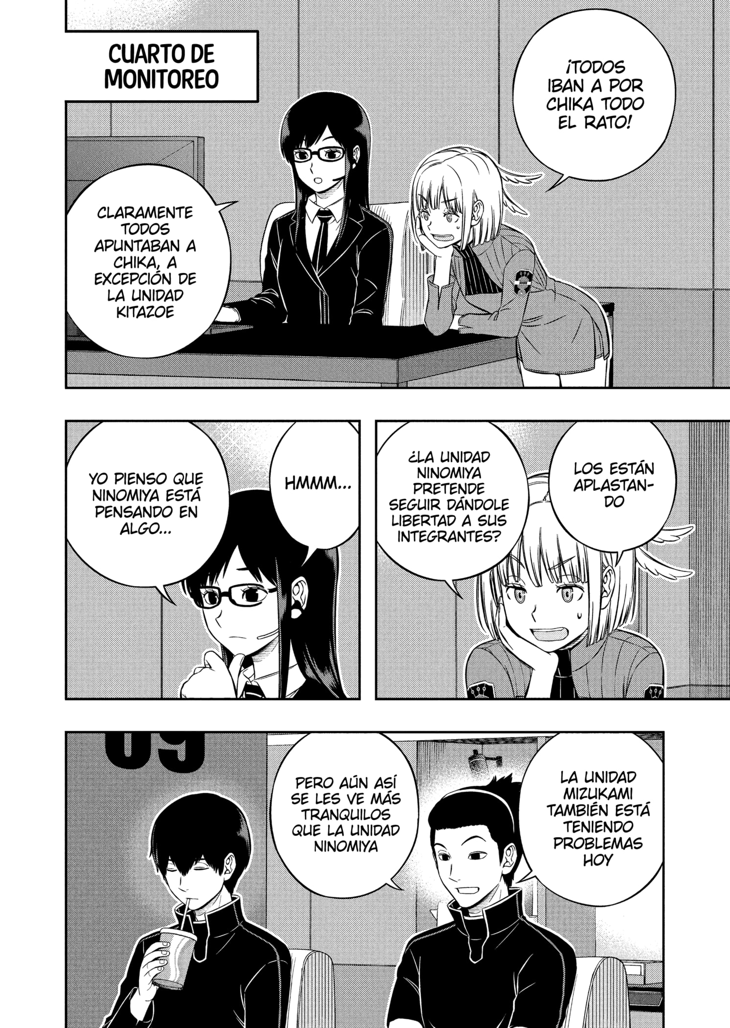 World Trigger capítulo 232 página 4