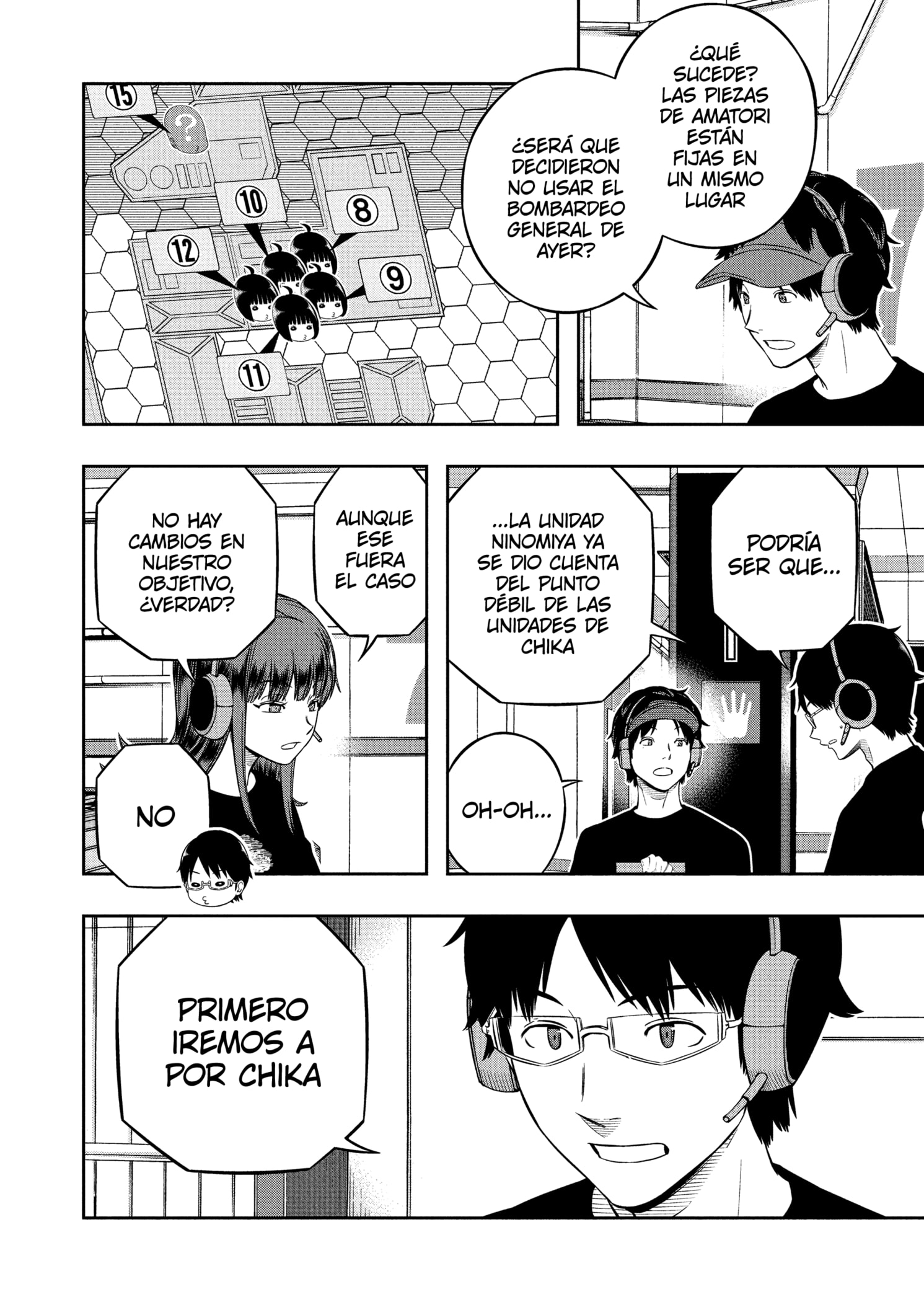 World Trigger capítulo 232 página 8
