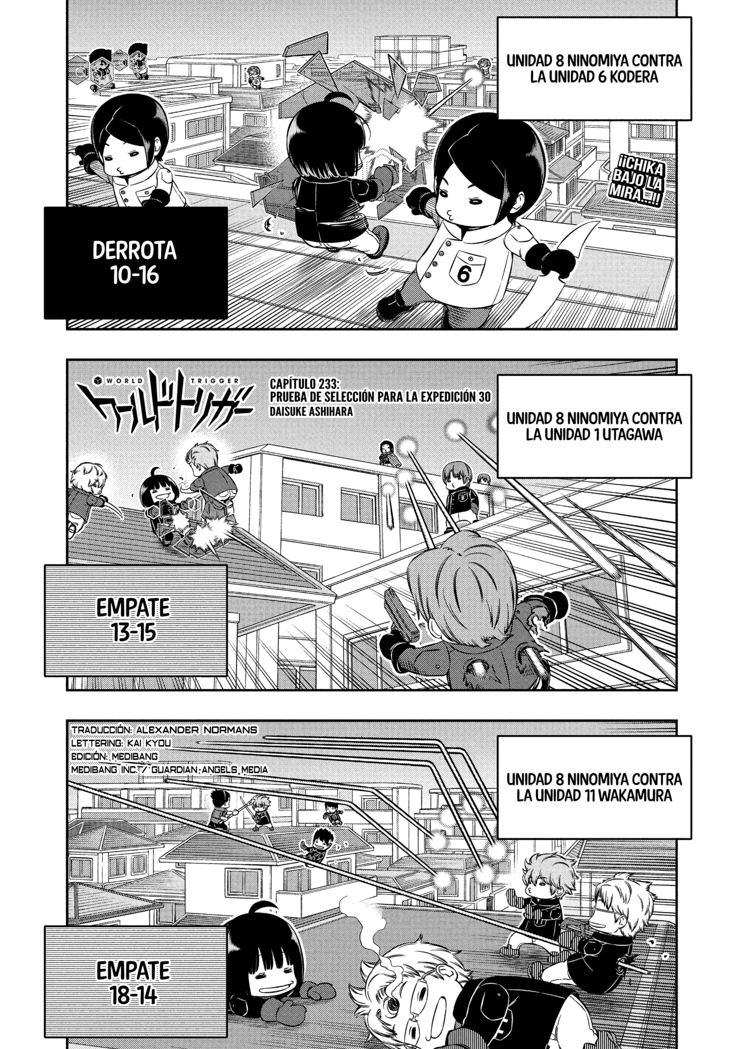 World Trigger capítulo 233 página 1