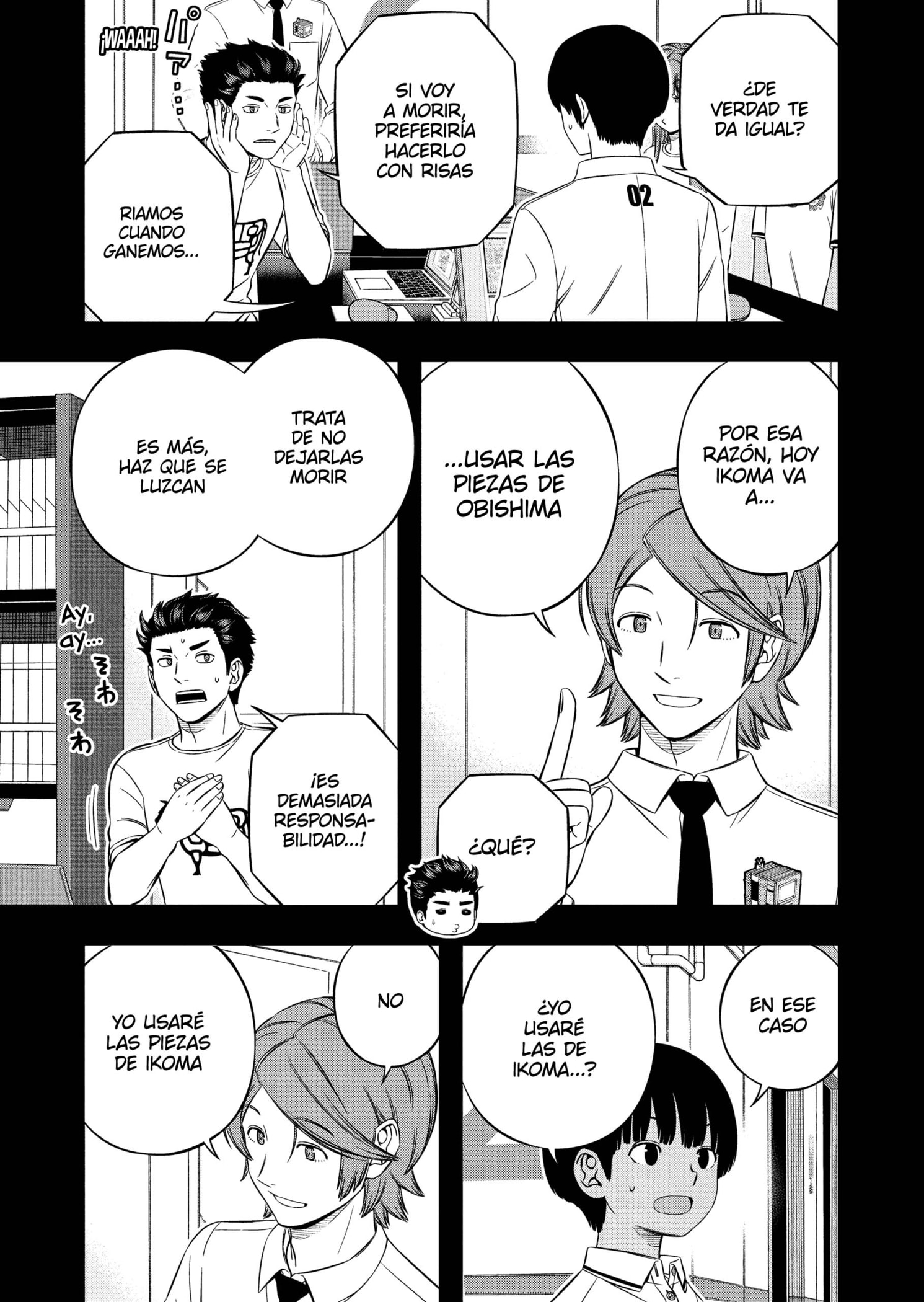 World Trigger capítulo 233 página 15