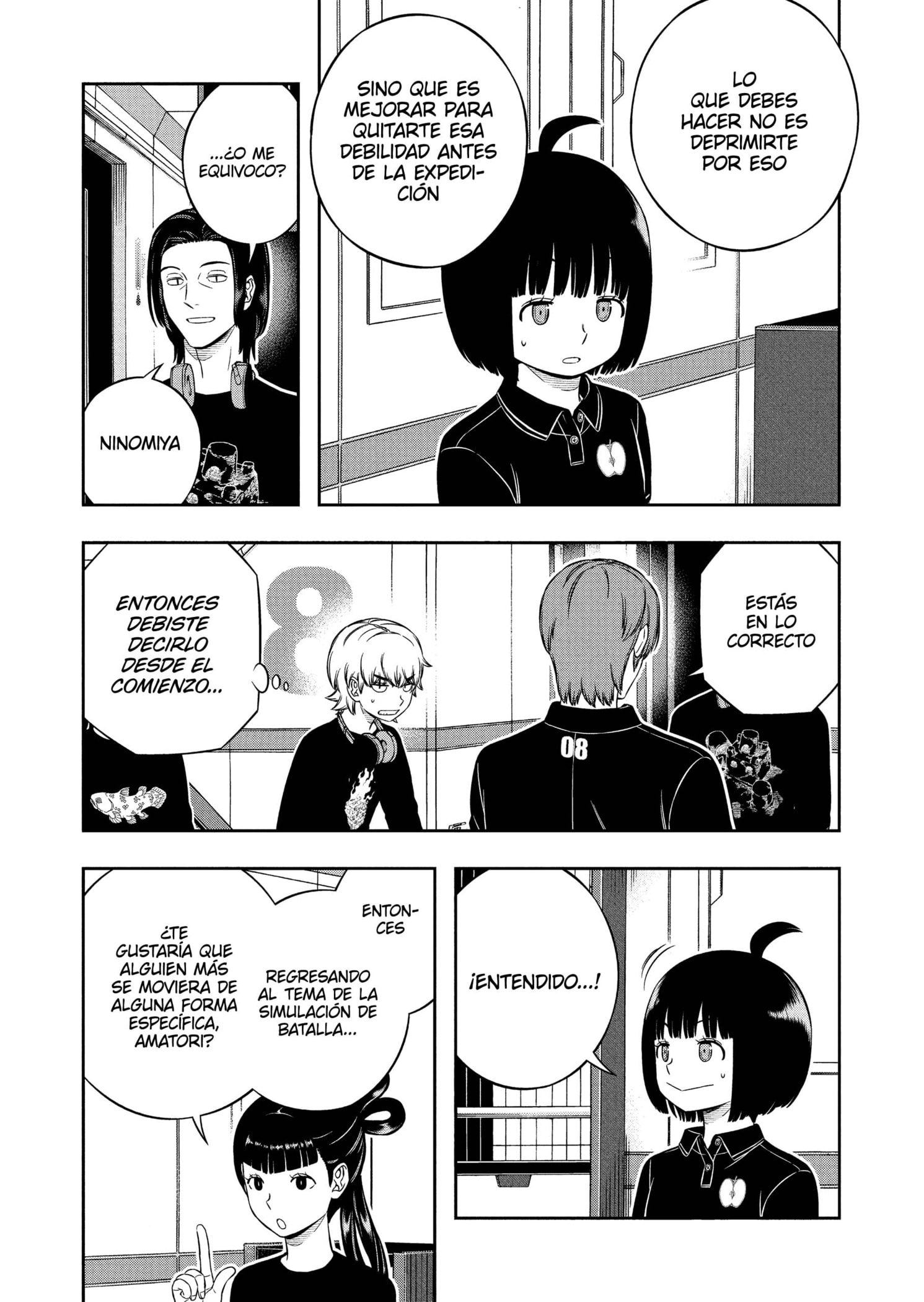 World Trigger capítulo 233 página 8