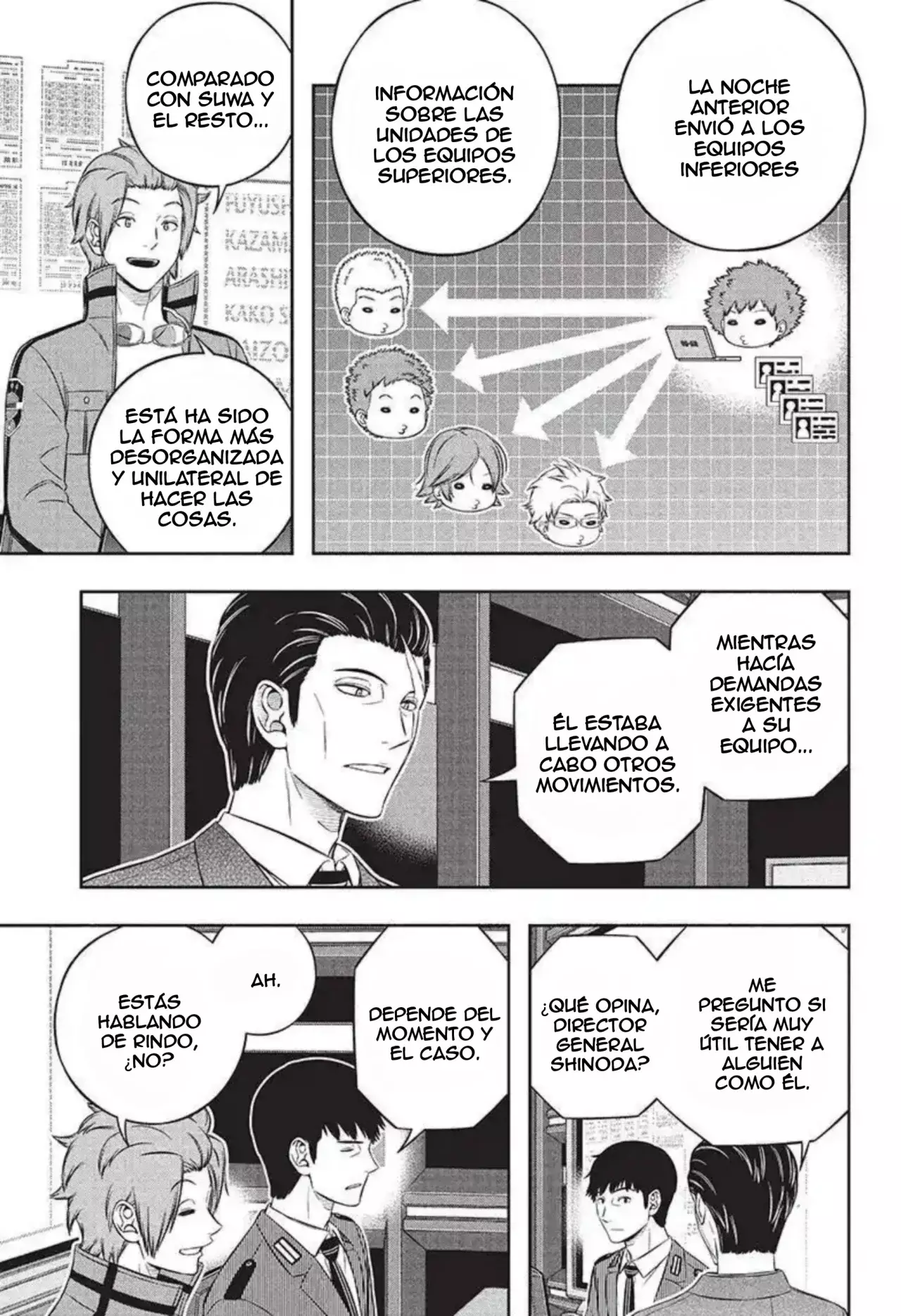 World Trigger capítulo 234 página 11