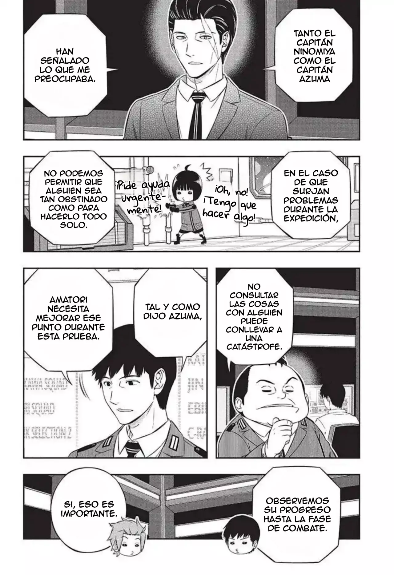 World Trigger capítulo 234 página 14