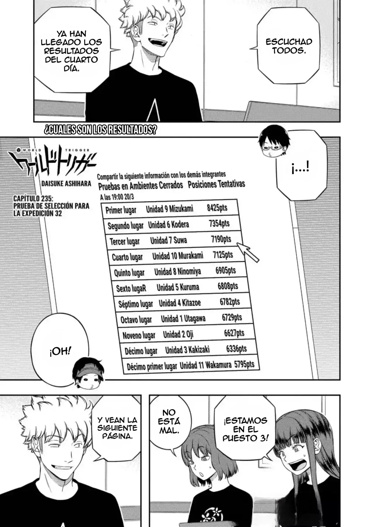World Trigger capítulo 235 página 3