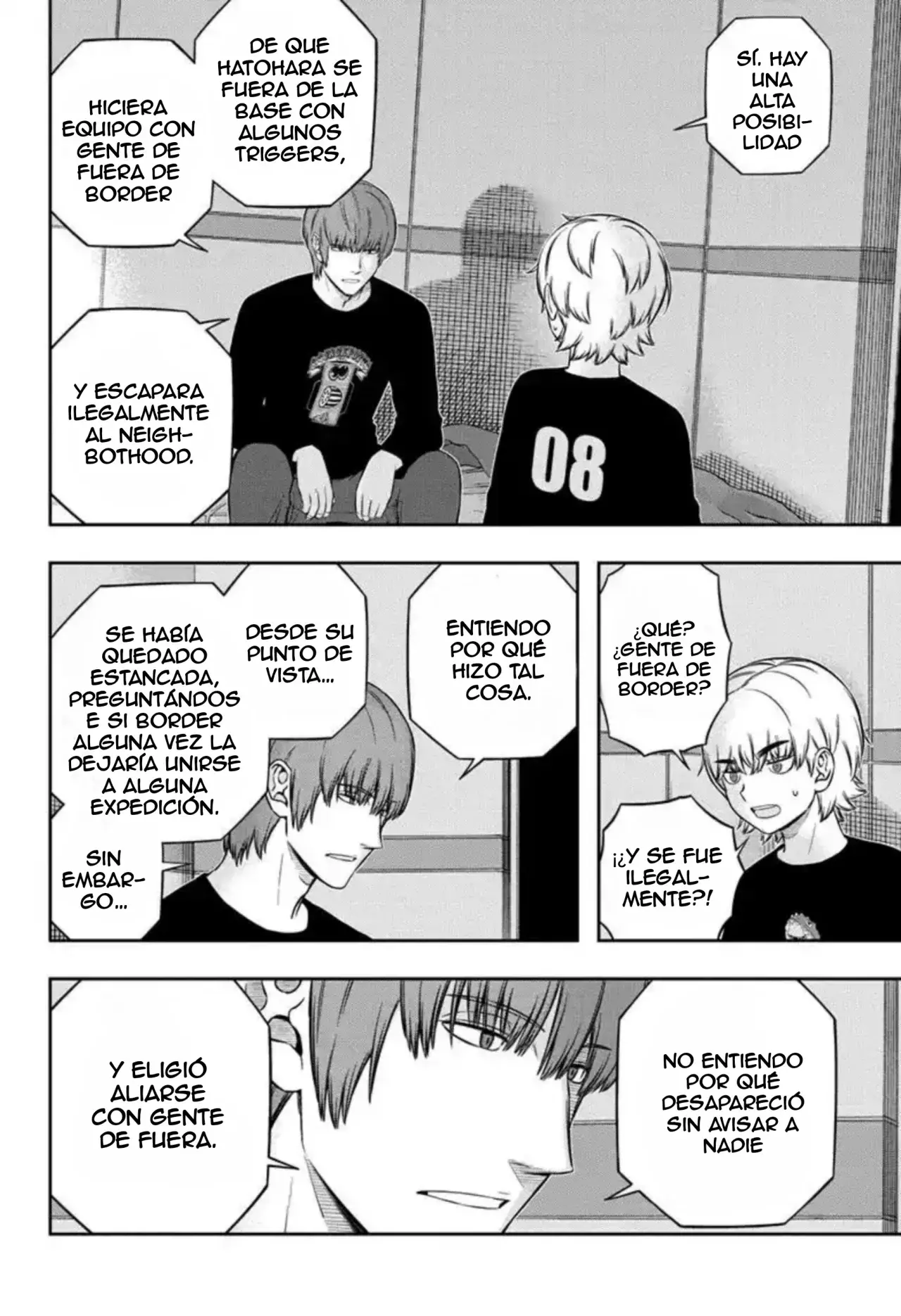 World Trigger capítulo 236 página 32