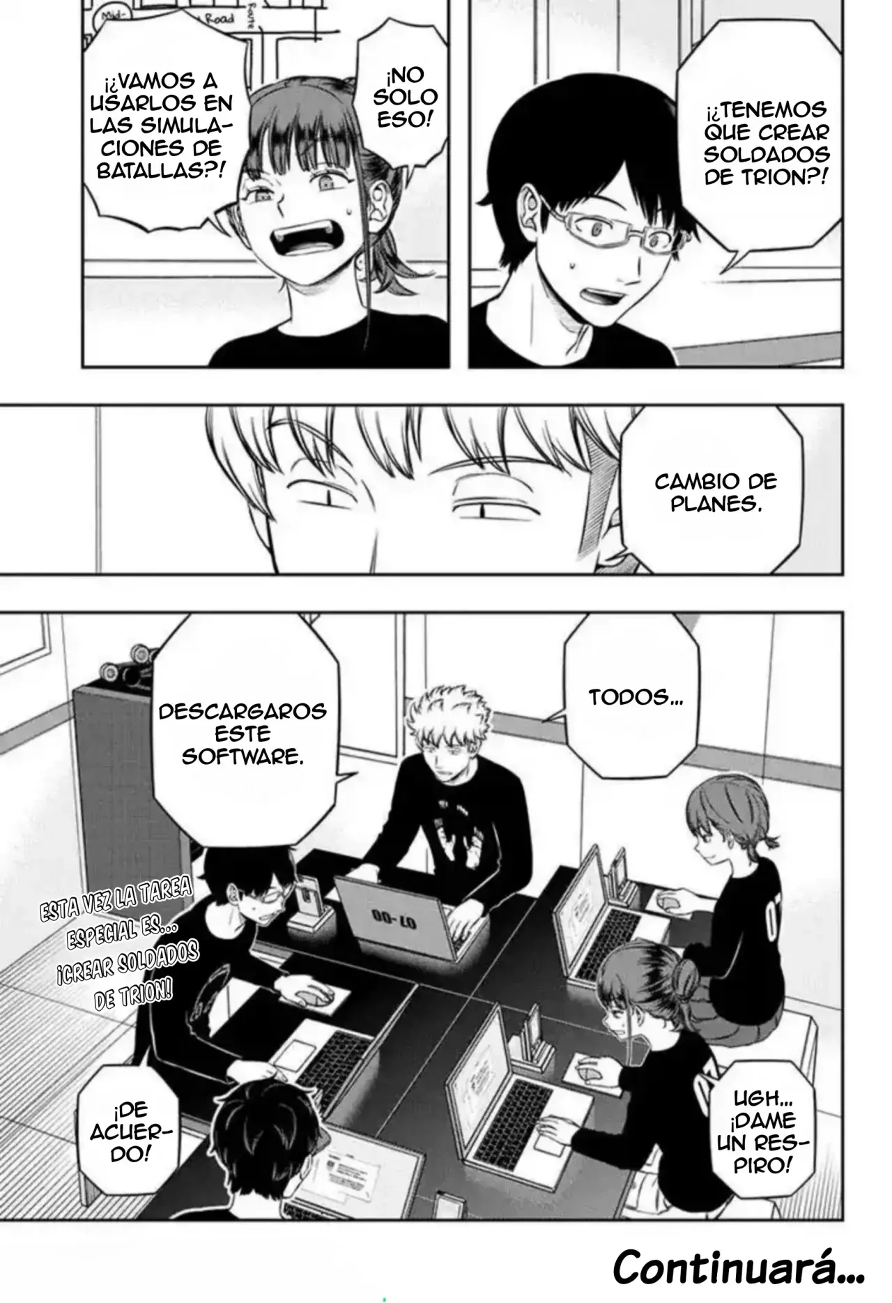World Trigger capítulo 237 página 32