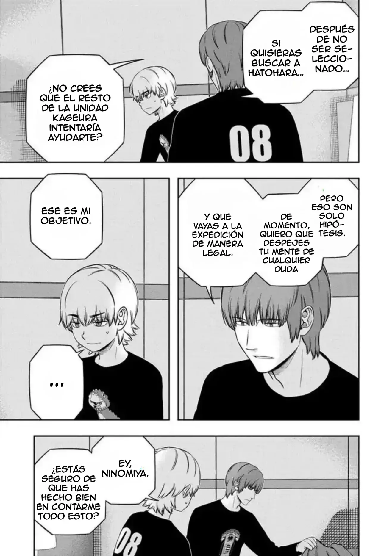 World Trigger capítulo 237 página 5