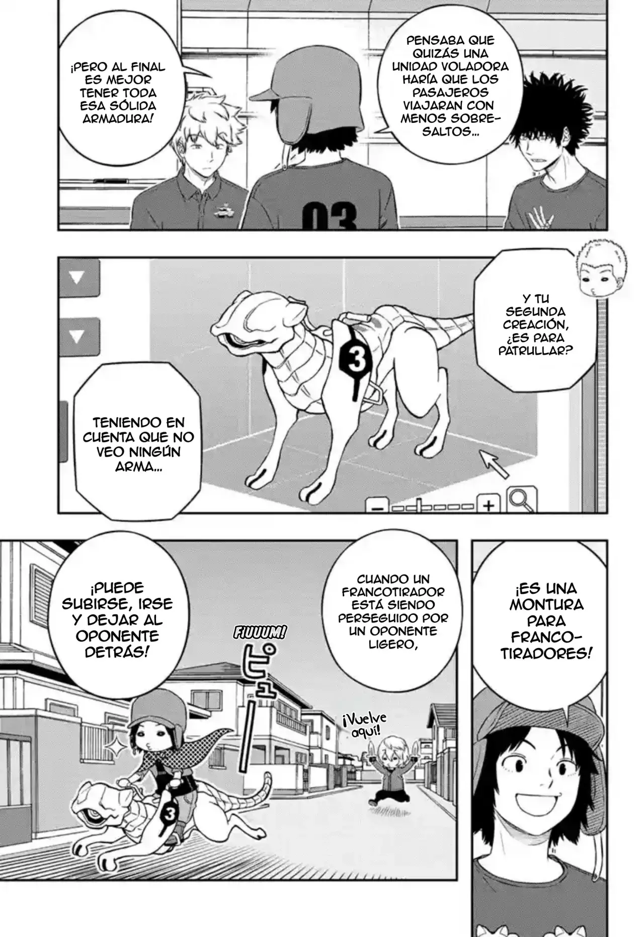 World Trigger capítulo 239 página 13