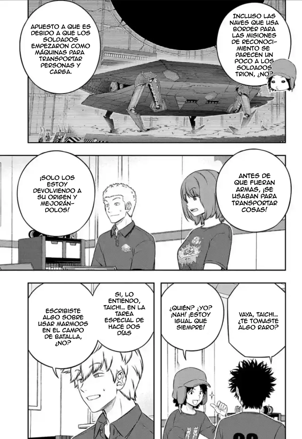 World Trigger capítulo 239 página 15