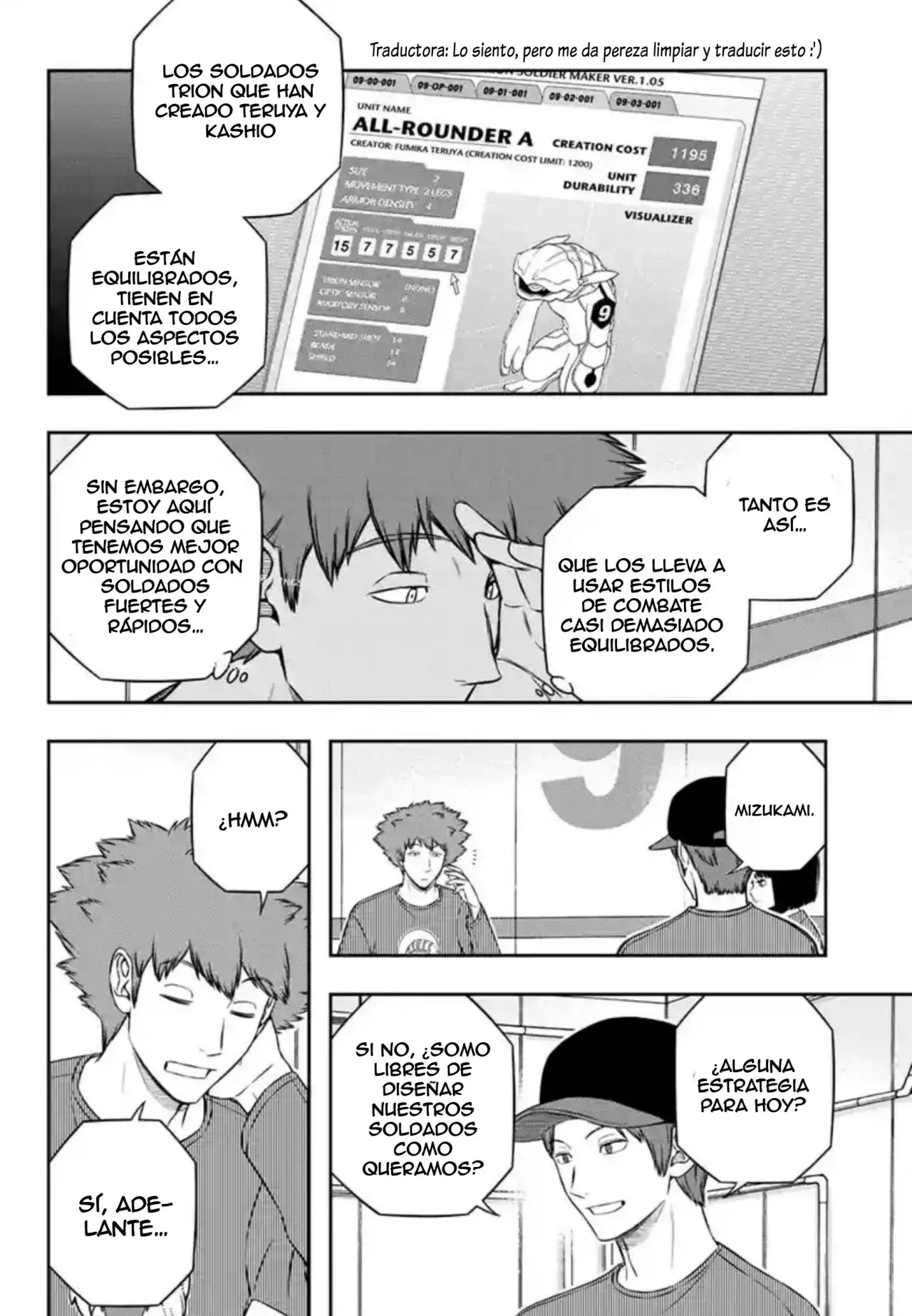 World Trigger capítulo 239 página 18