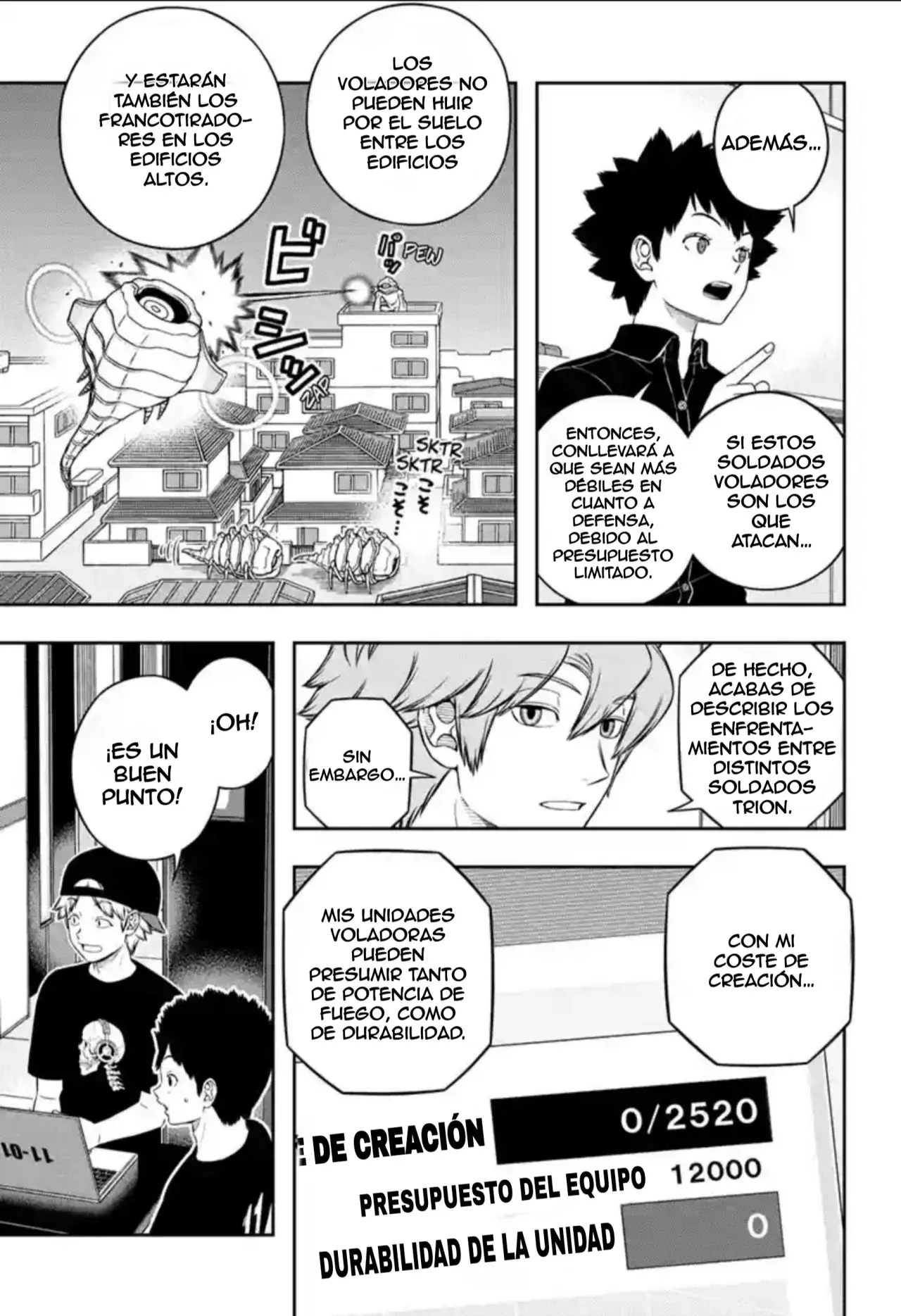 World Trigger capítulo 239 página 35