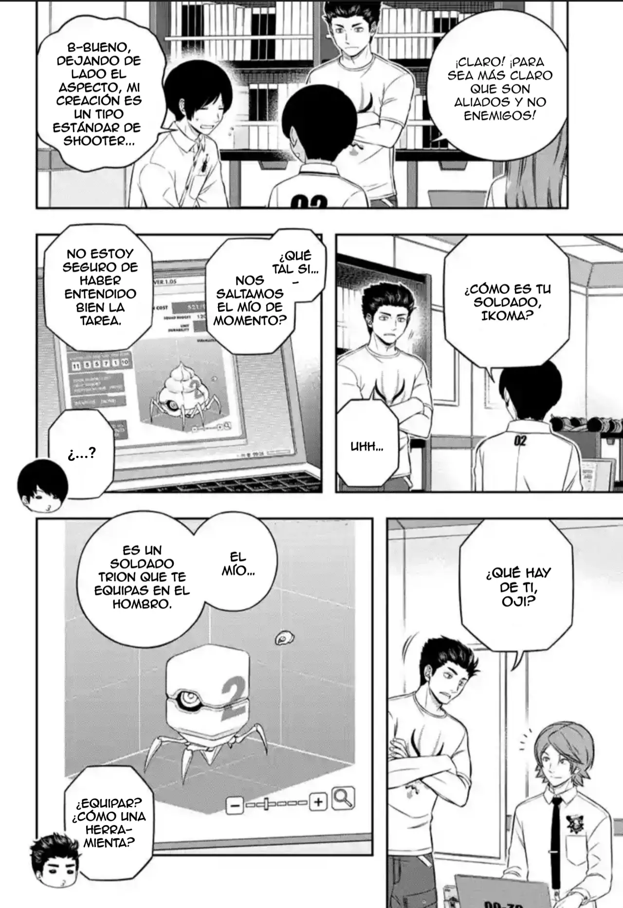 World Trigger capítulo 239 página 4