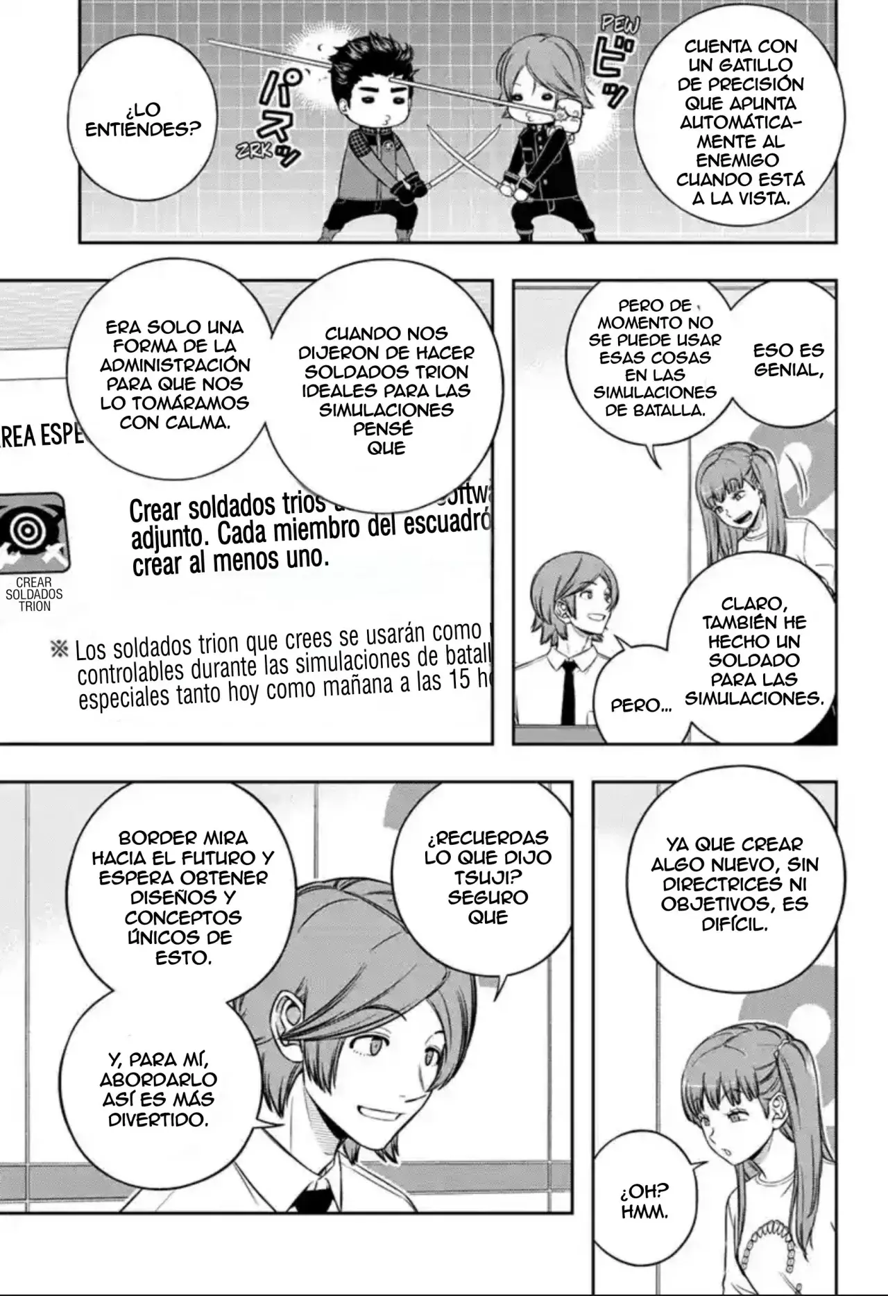 World Trigger capítulo 239 página 5