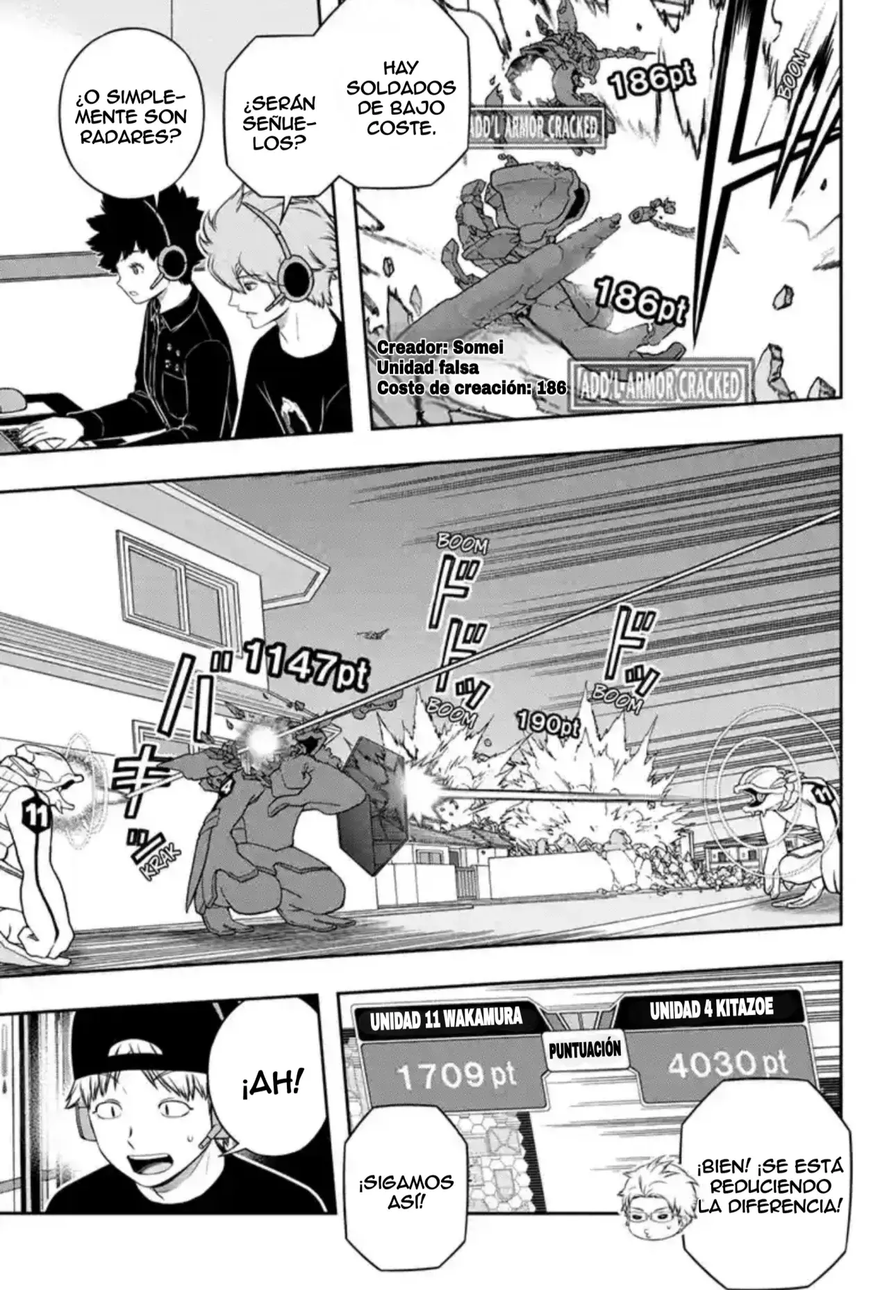 World Trigger capítulo 240 página 35