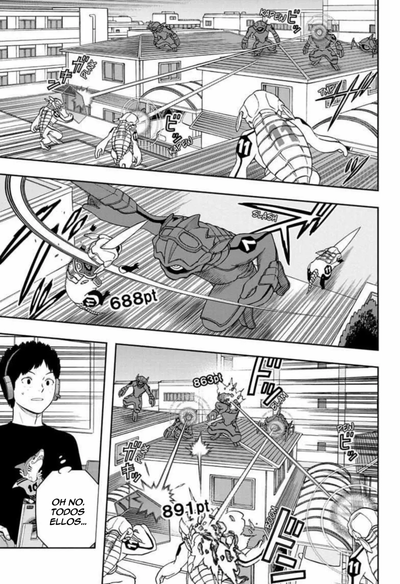 World Trigger capítulo 241 página 11