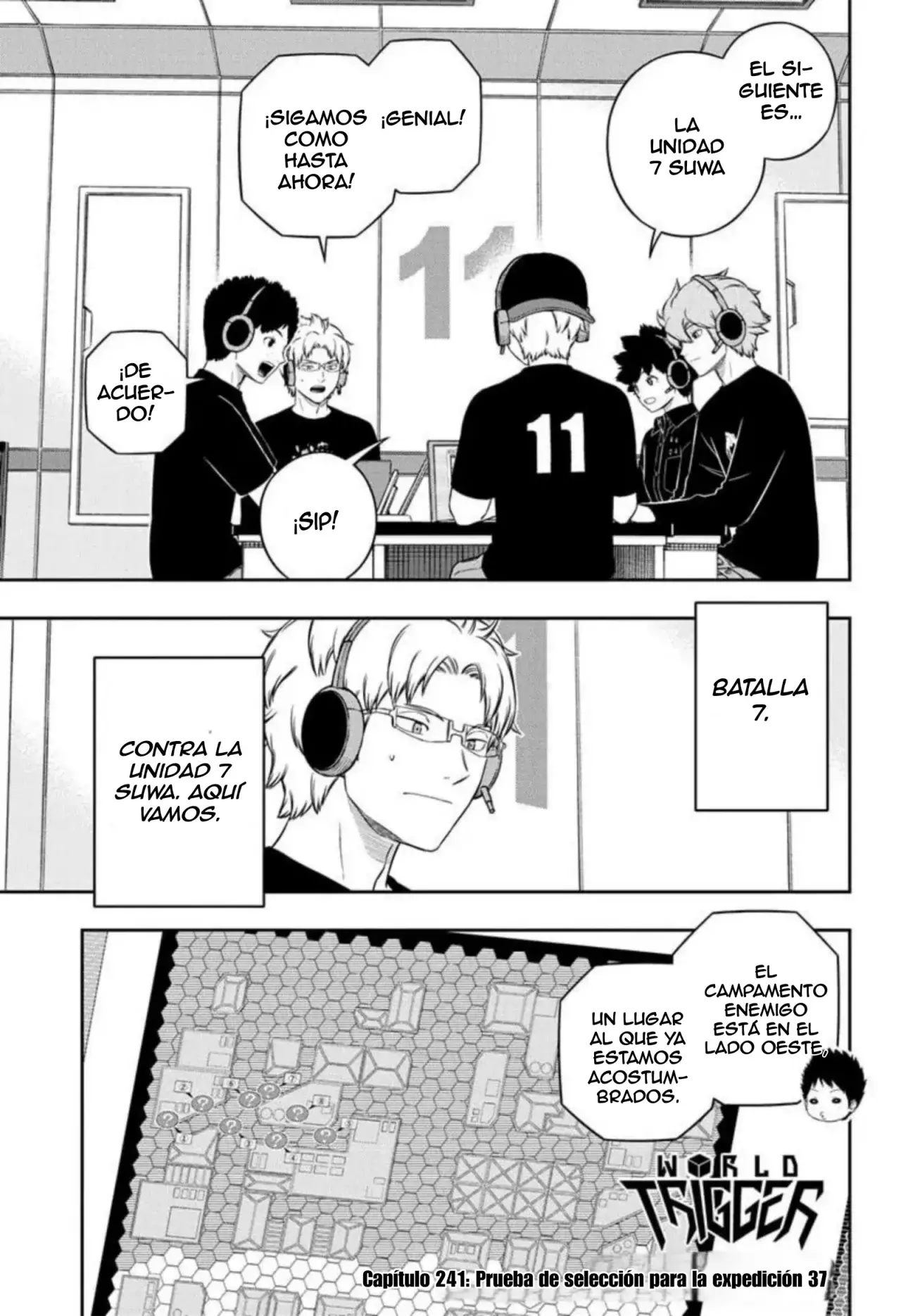 World Trigger capítulo 241 página 3