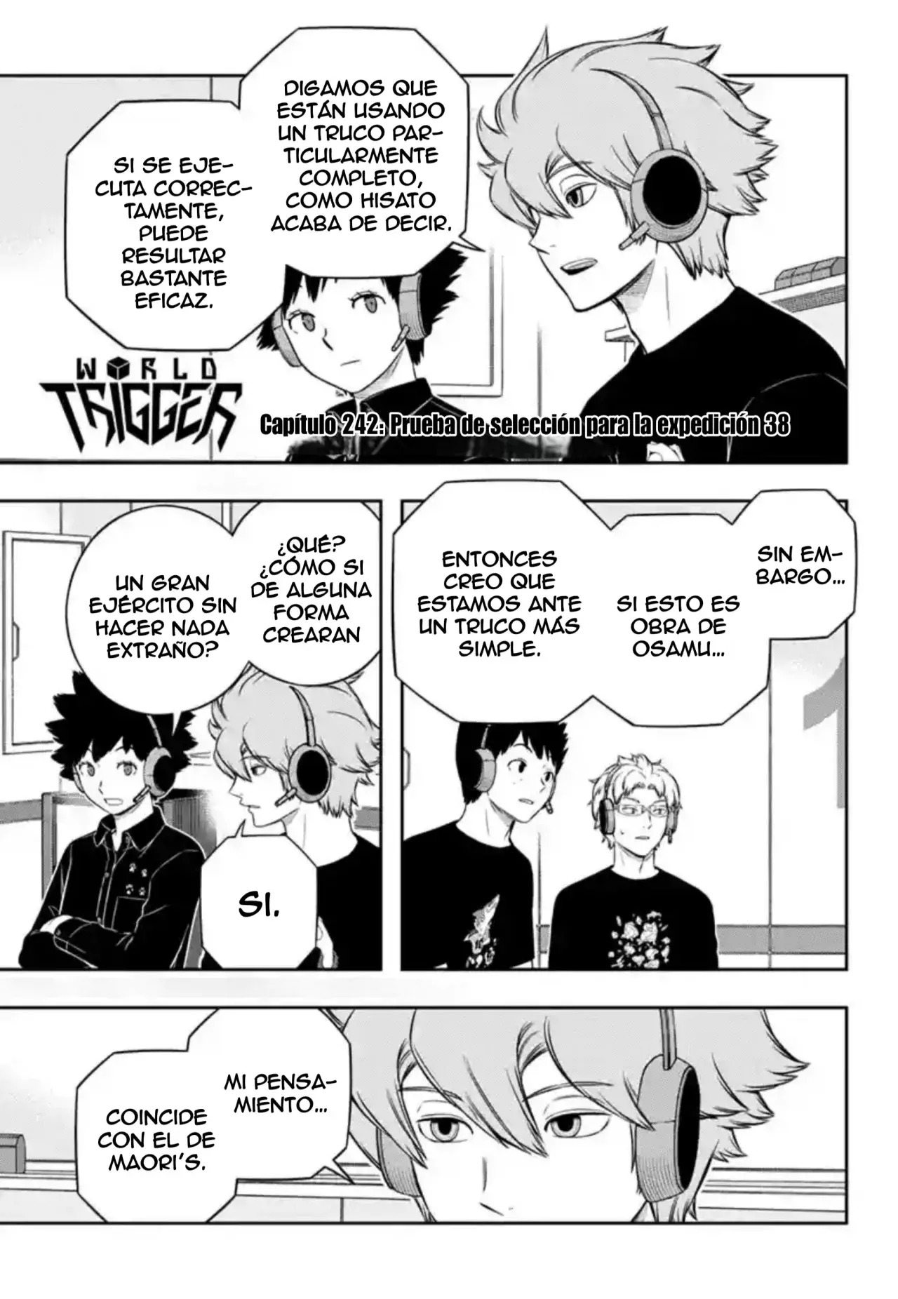 World Trigger capítulo 242 página 3