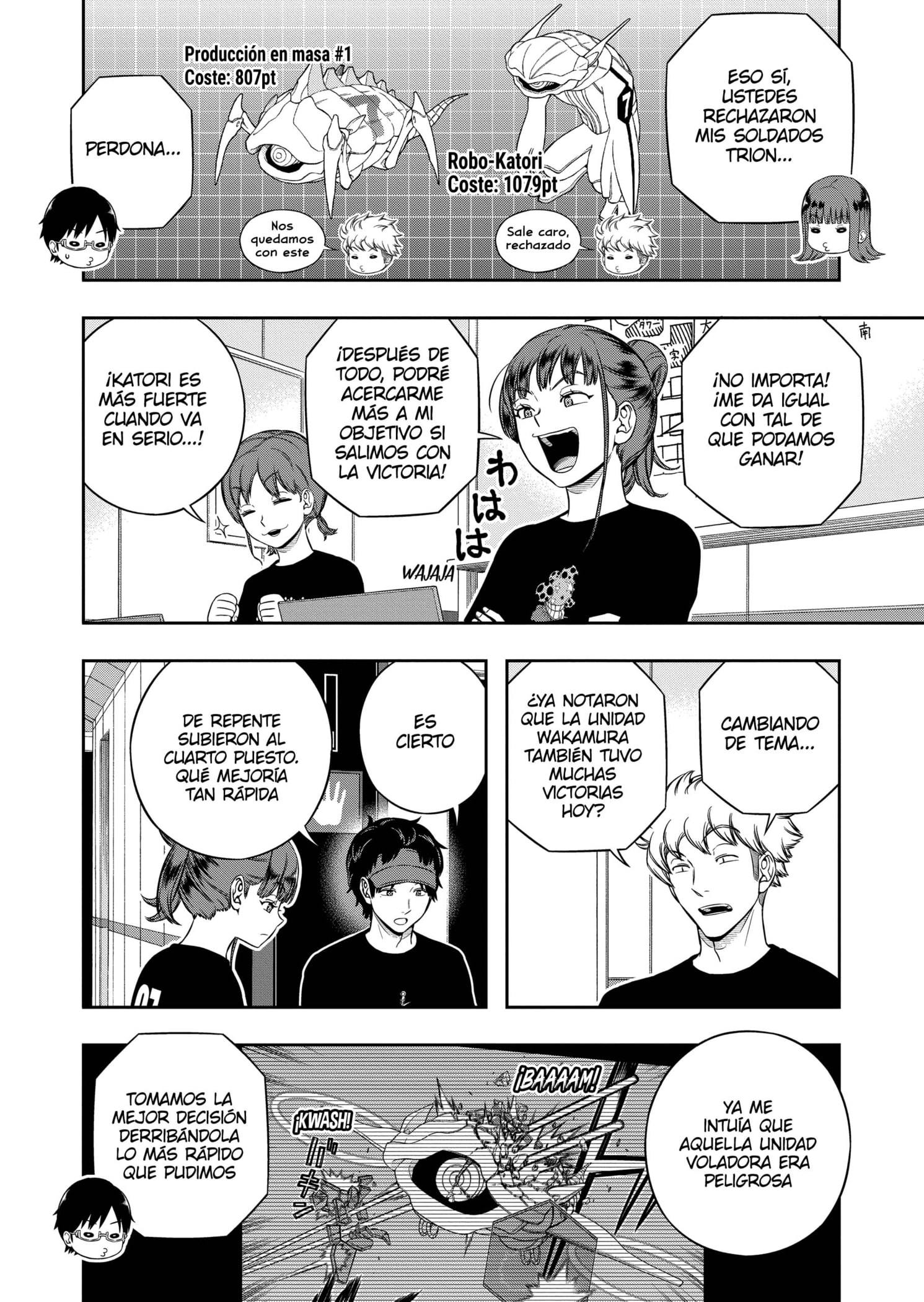 World Trigger capítulo 243 página 8