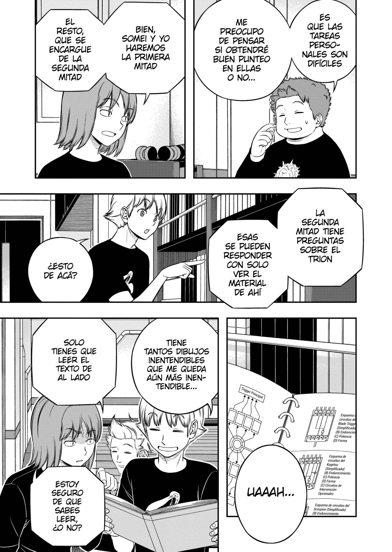 World Trigger capítulo 244 página 21