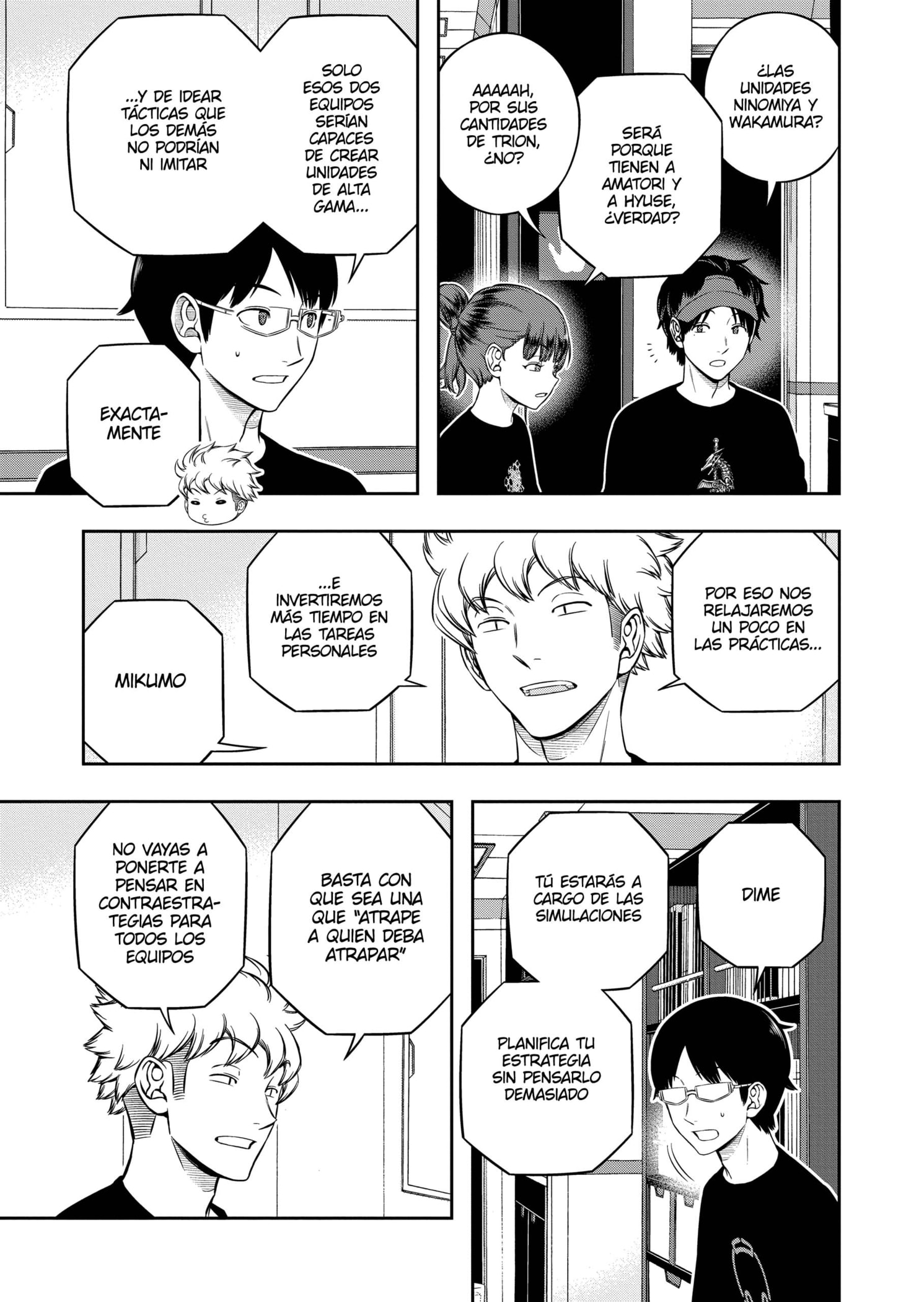 World Trigger capítulo 244 página 5