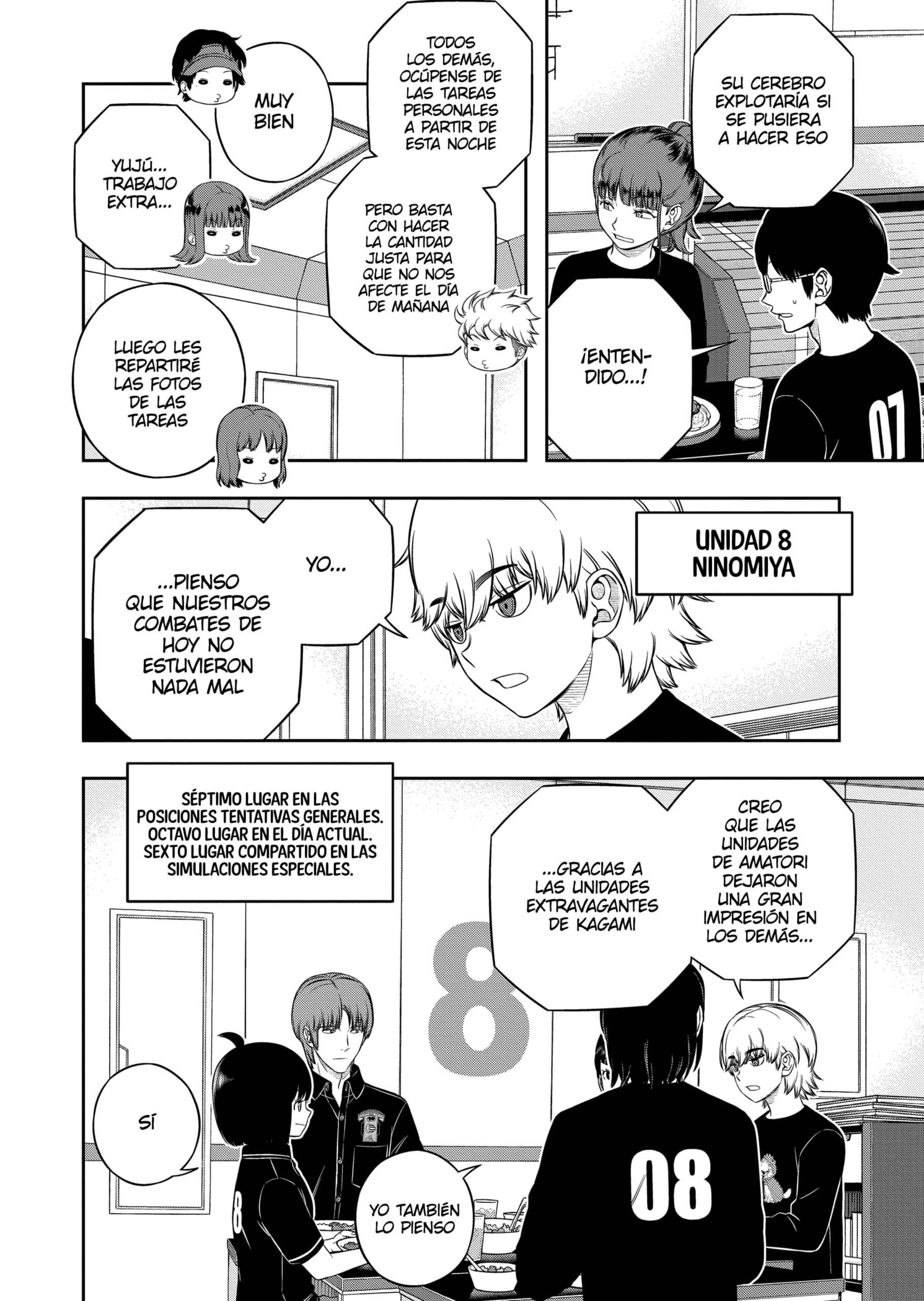 World Trigger capítulo 244 página 6
