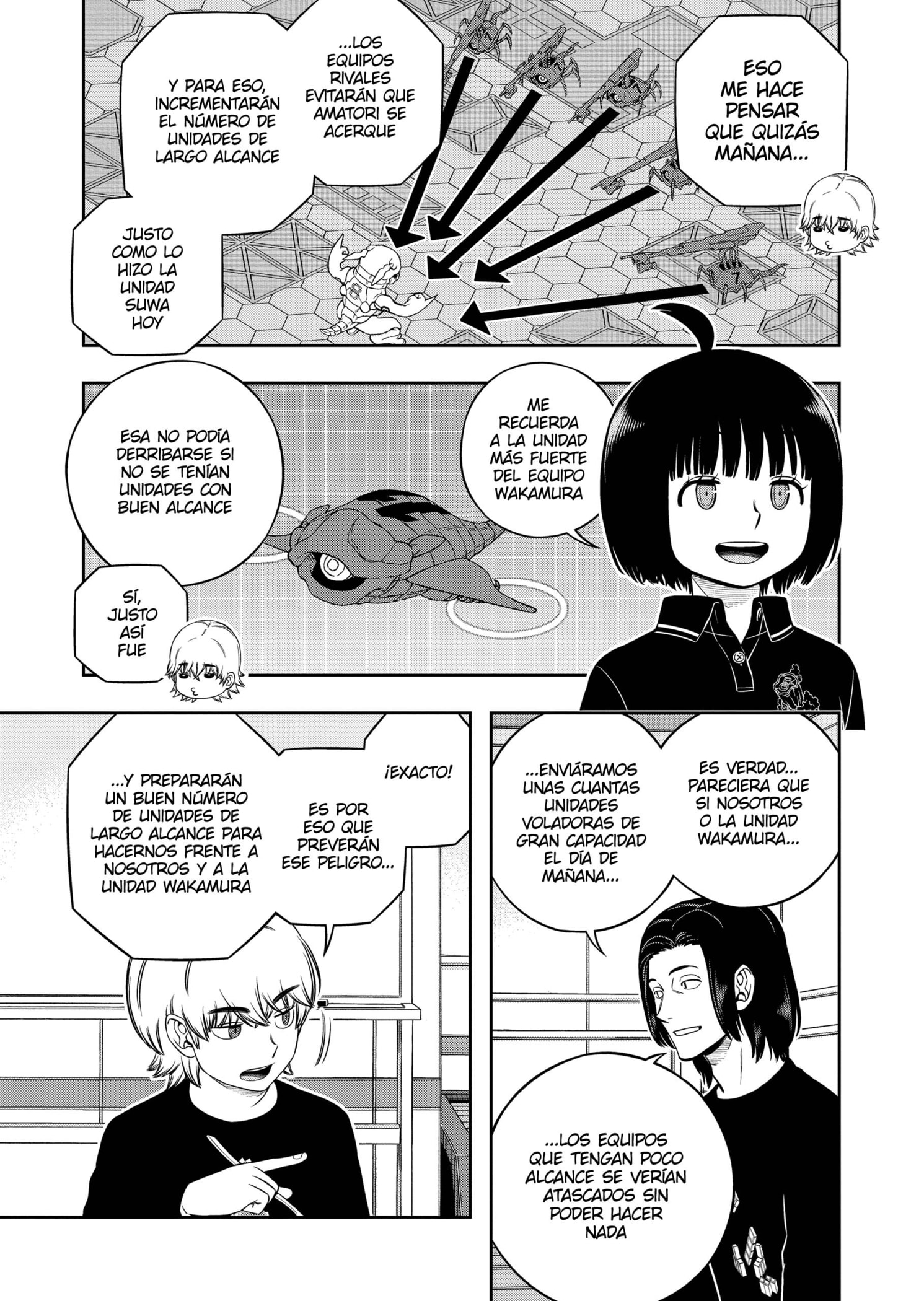 World Trigger capítulo 244 página 7