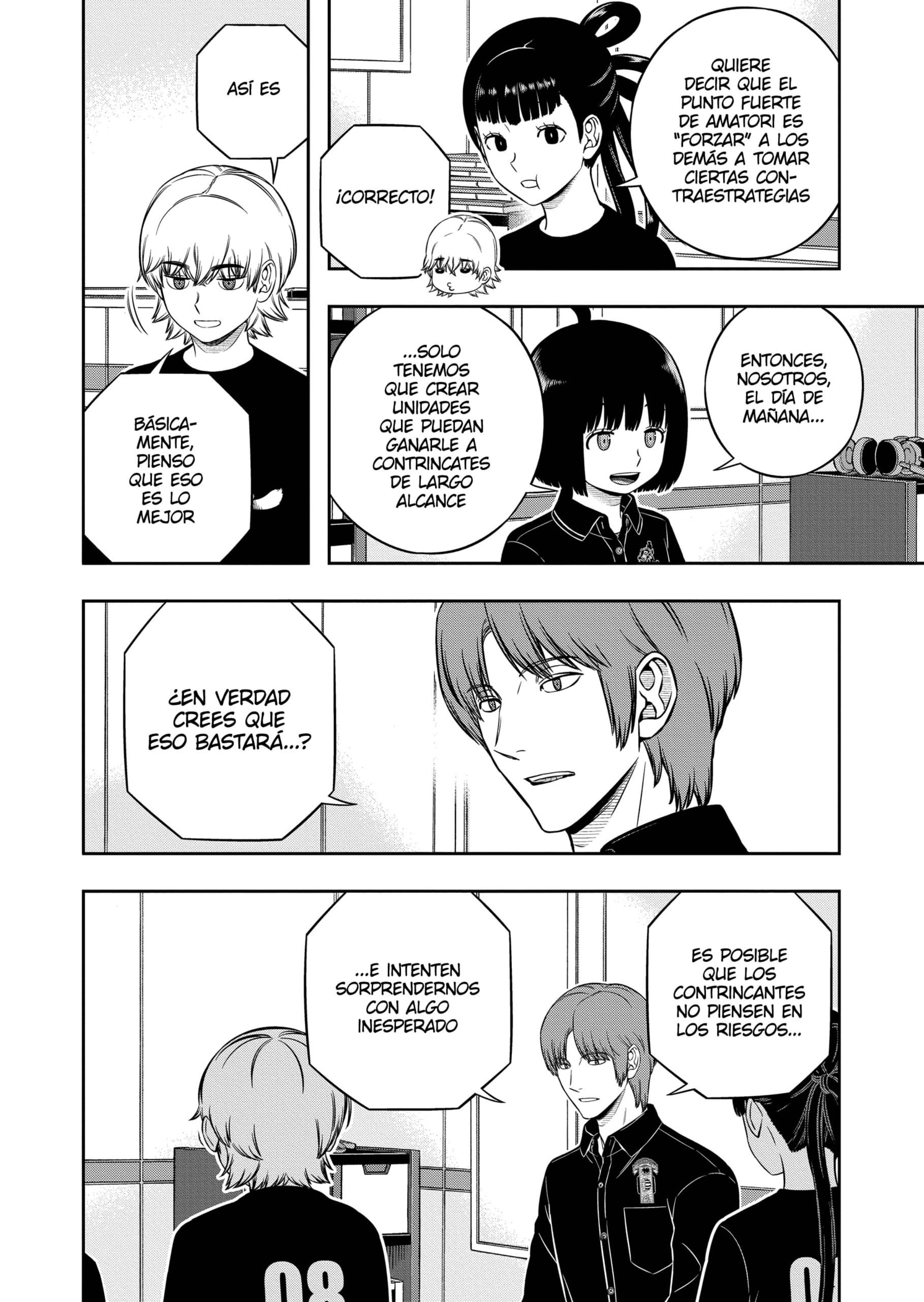 World Trigger capítulo 244 página 8