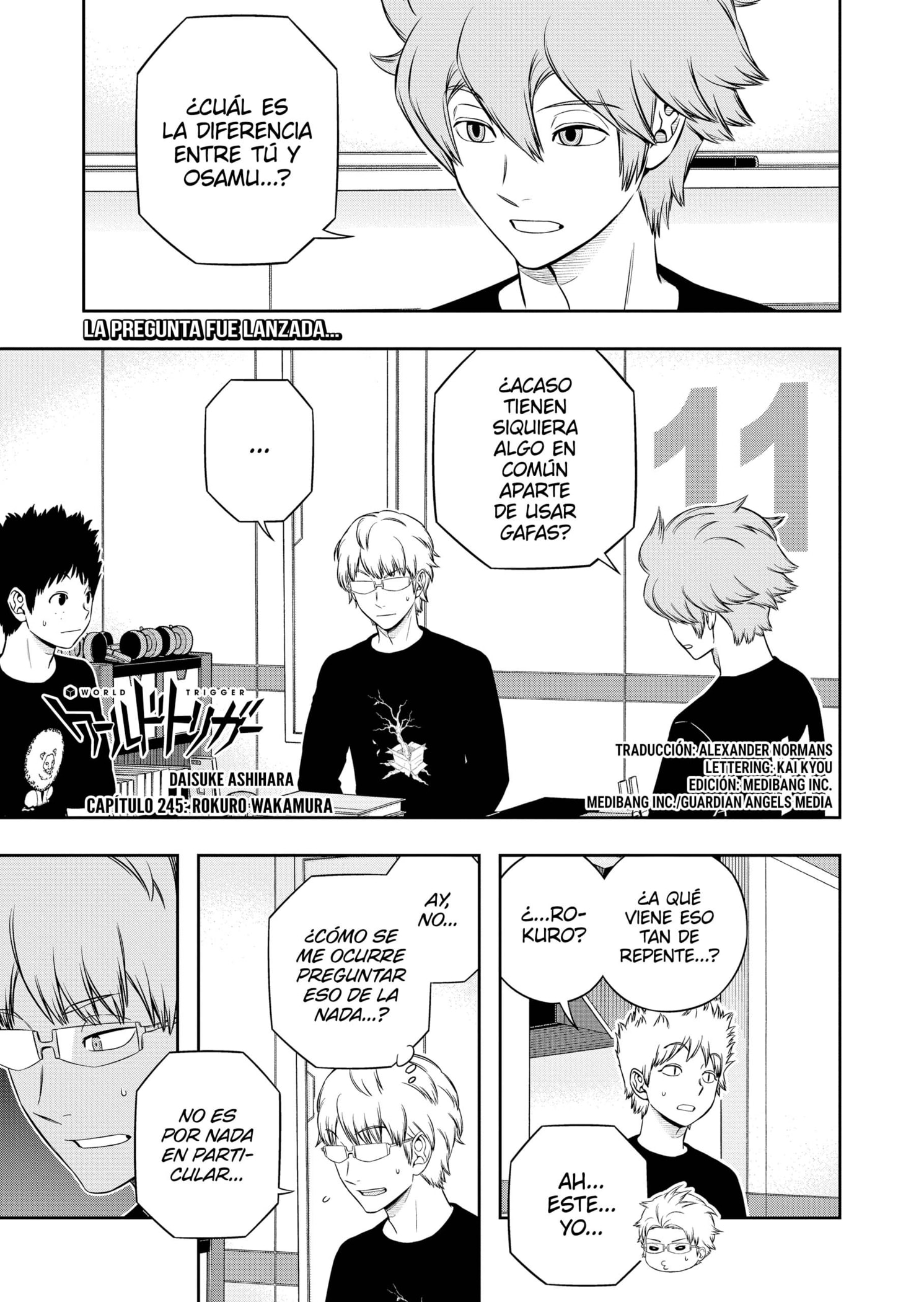 World Trigger capítulo 245 página 1