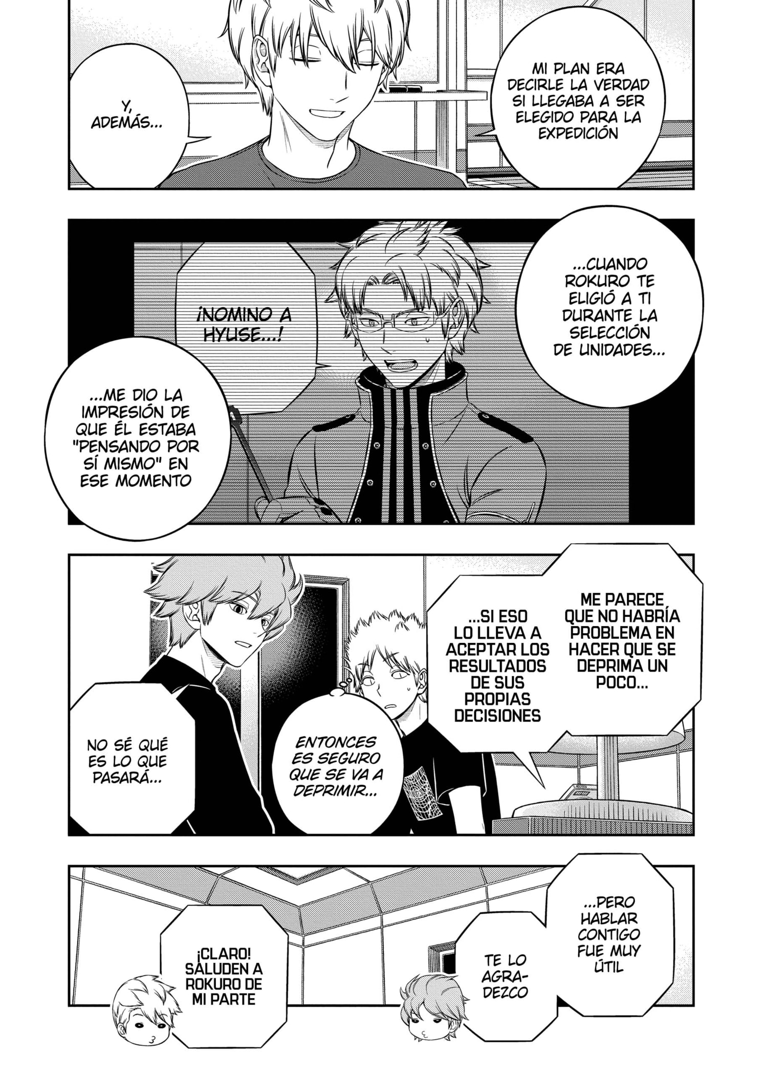 World Trigger capítulo 245 página 17