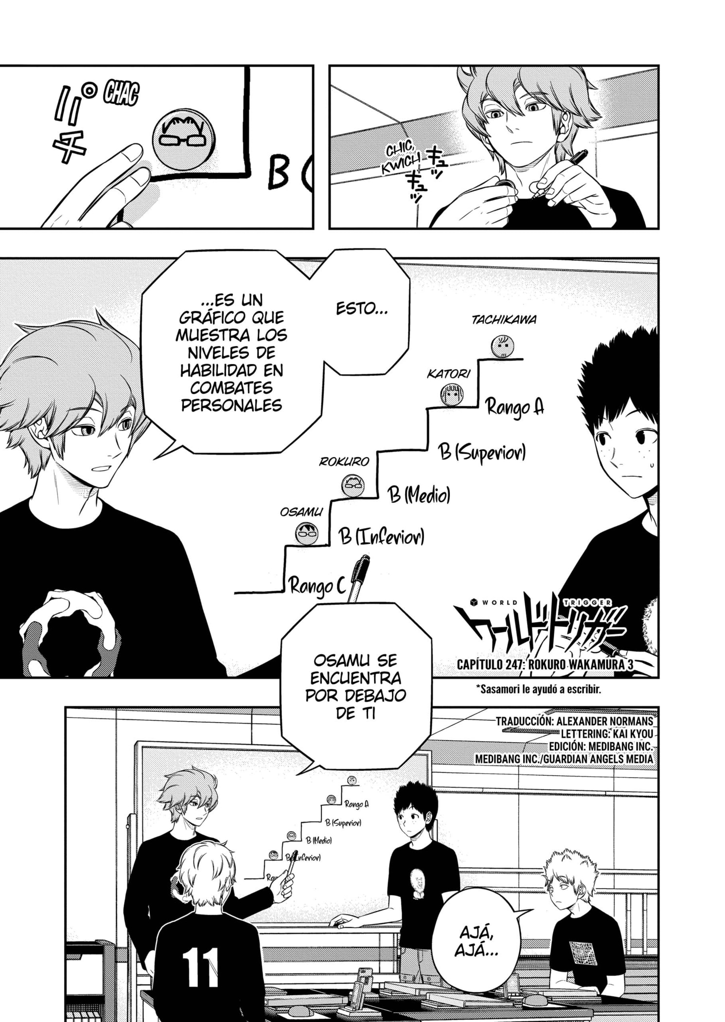 World Trigger capítulo 247 página 1