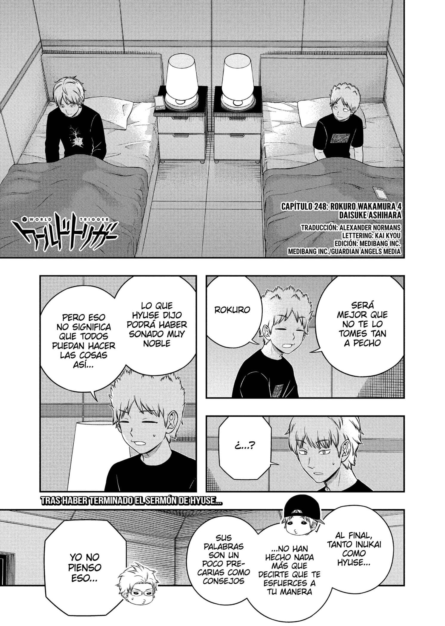 World Trigger capítulo 248 página 1