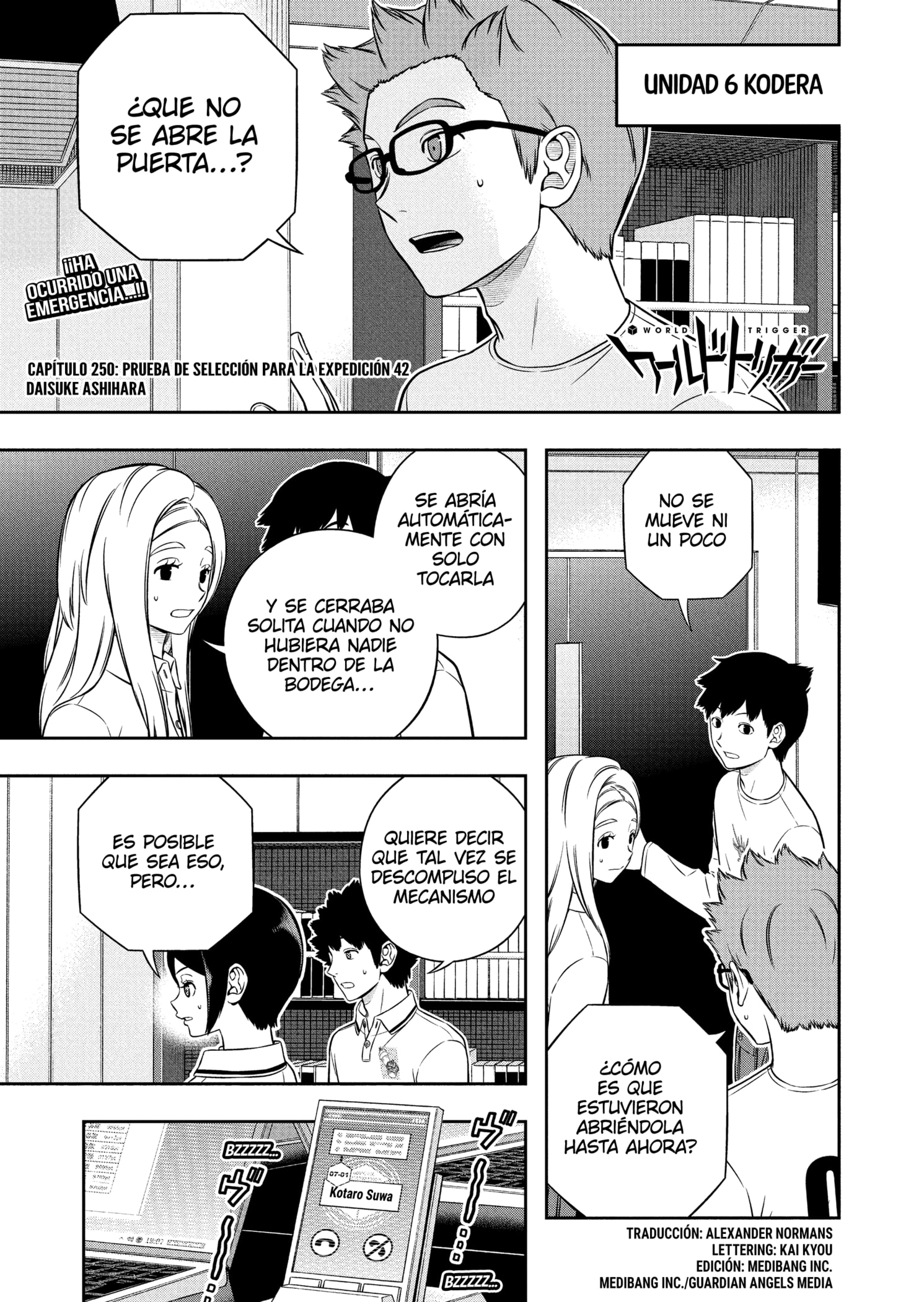 World Trigger capítulo 250 página 1