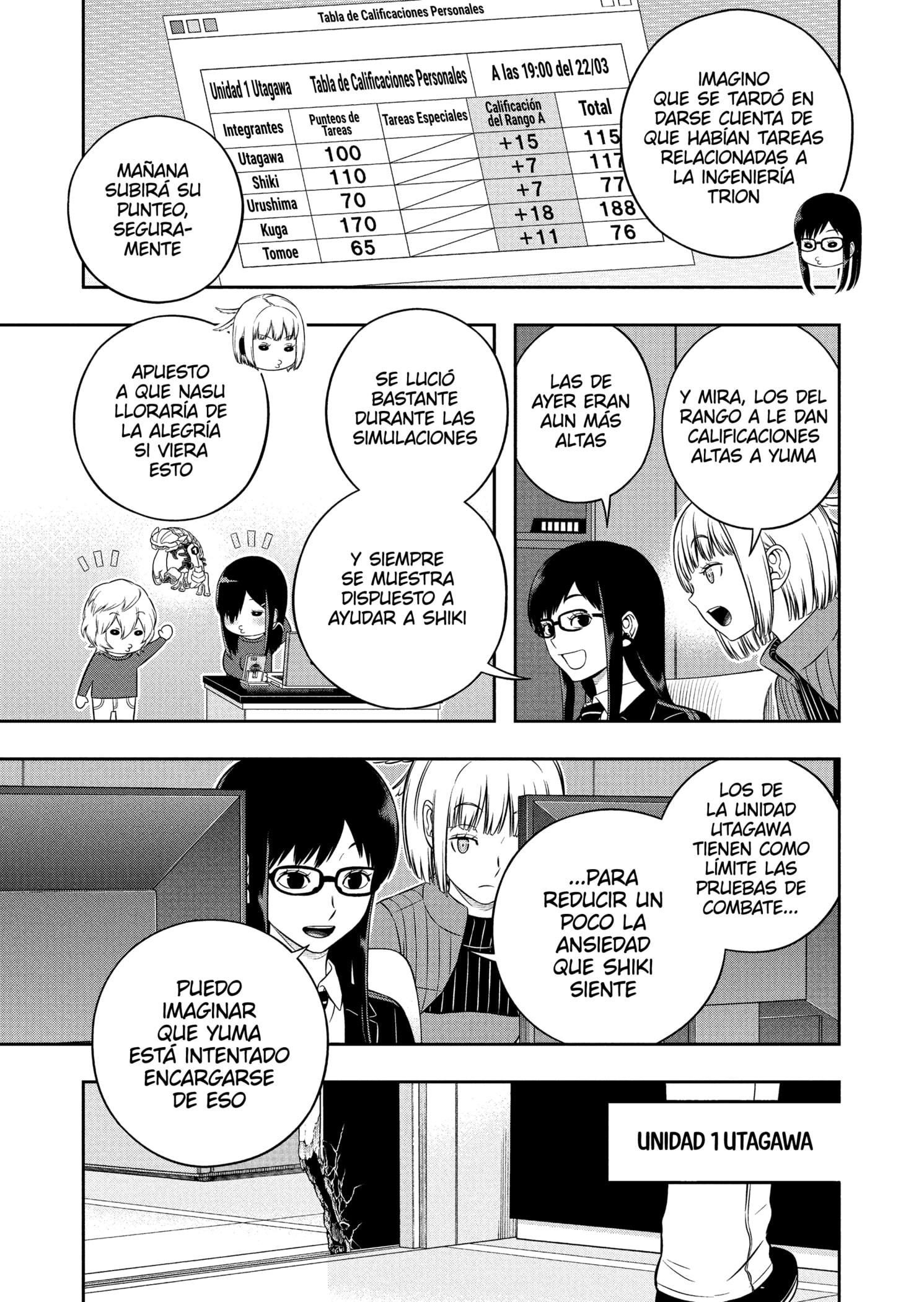 World Trigger capítulo 250 página 15