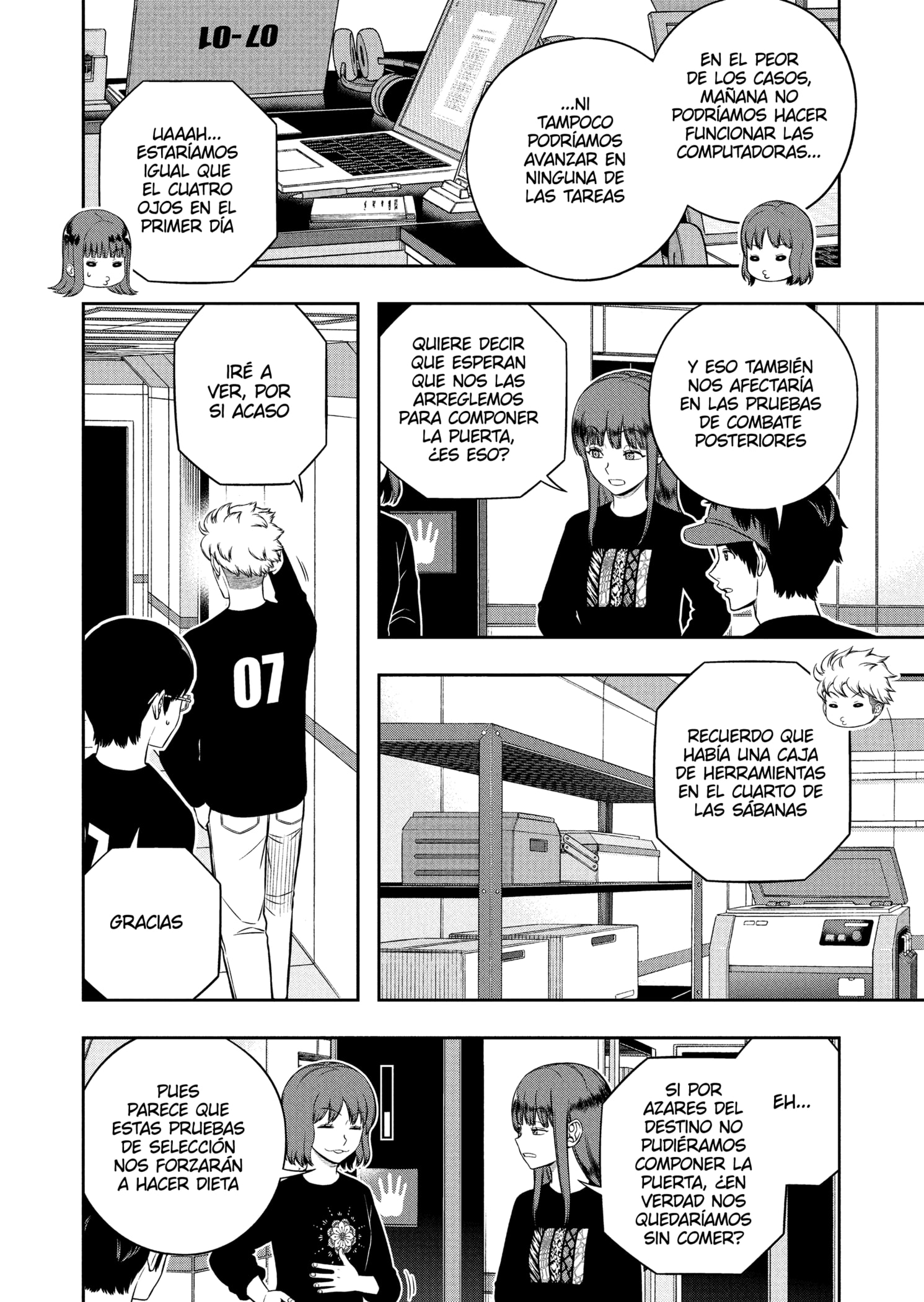World Trigger capítulo 250 página 4