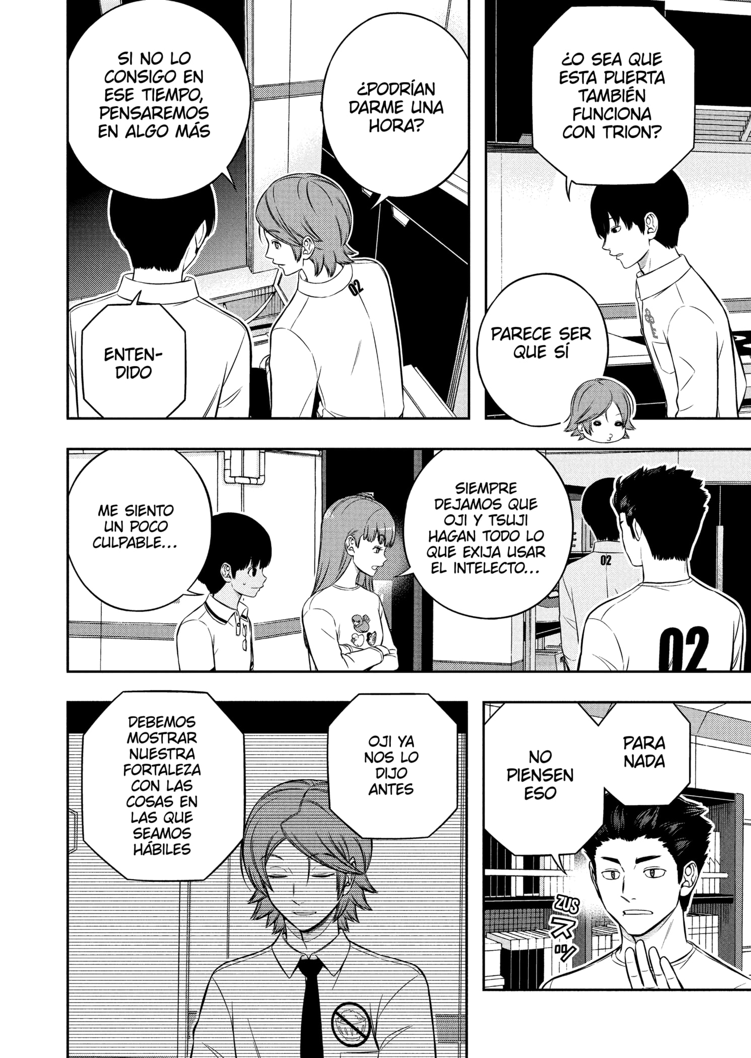 World Trigger capítulo 250 página 8