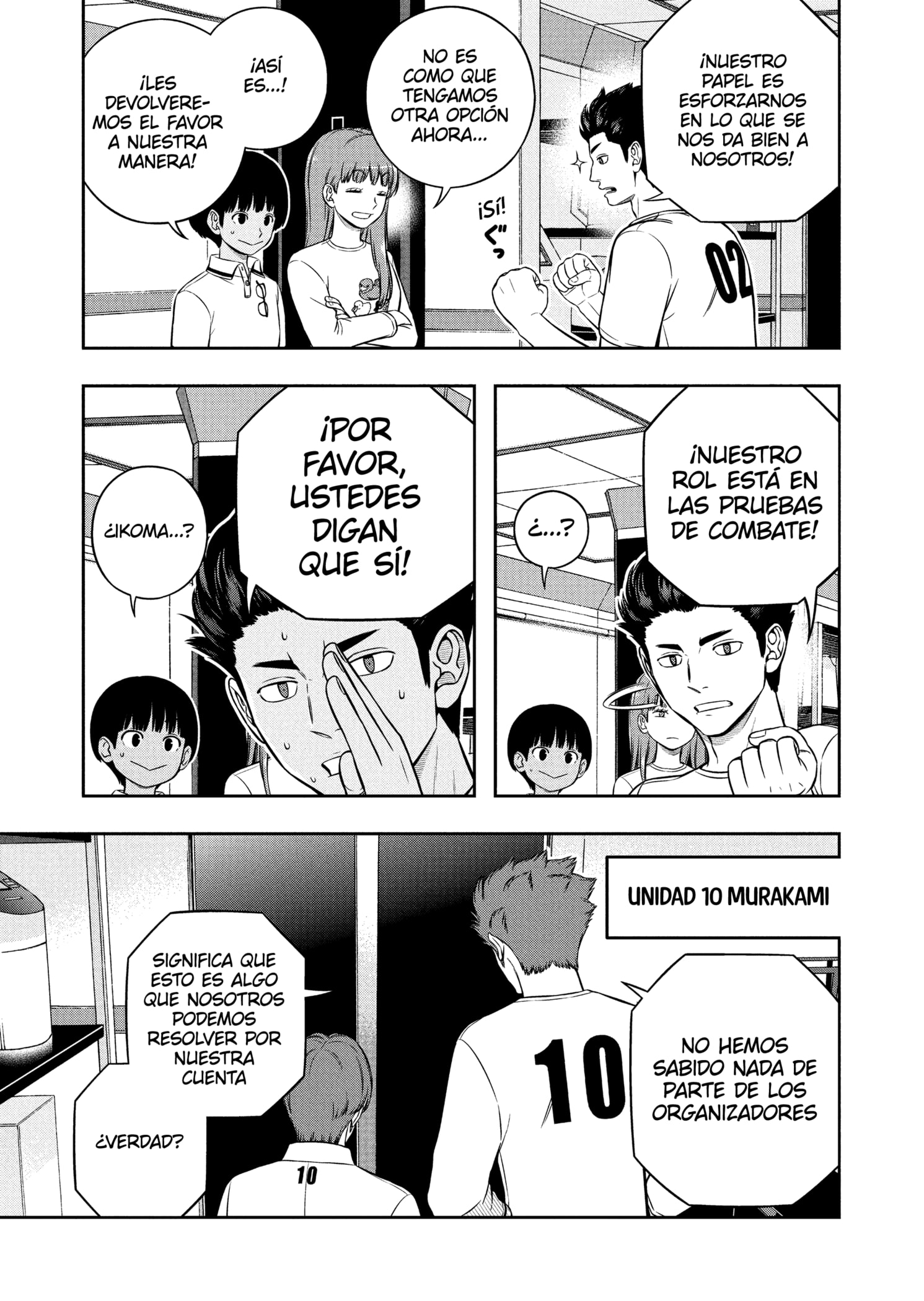 World Trigger capítulo 250 página 9