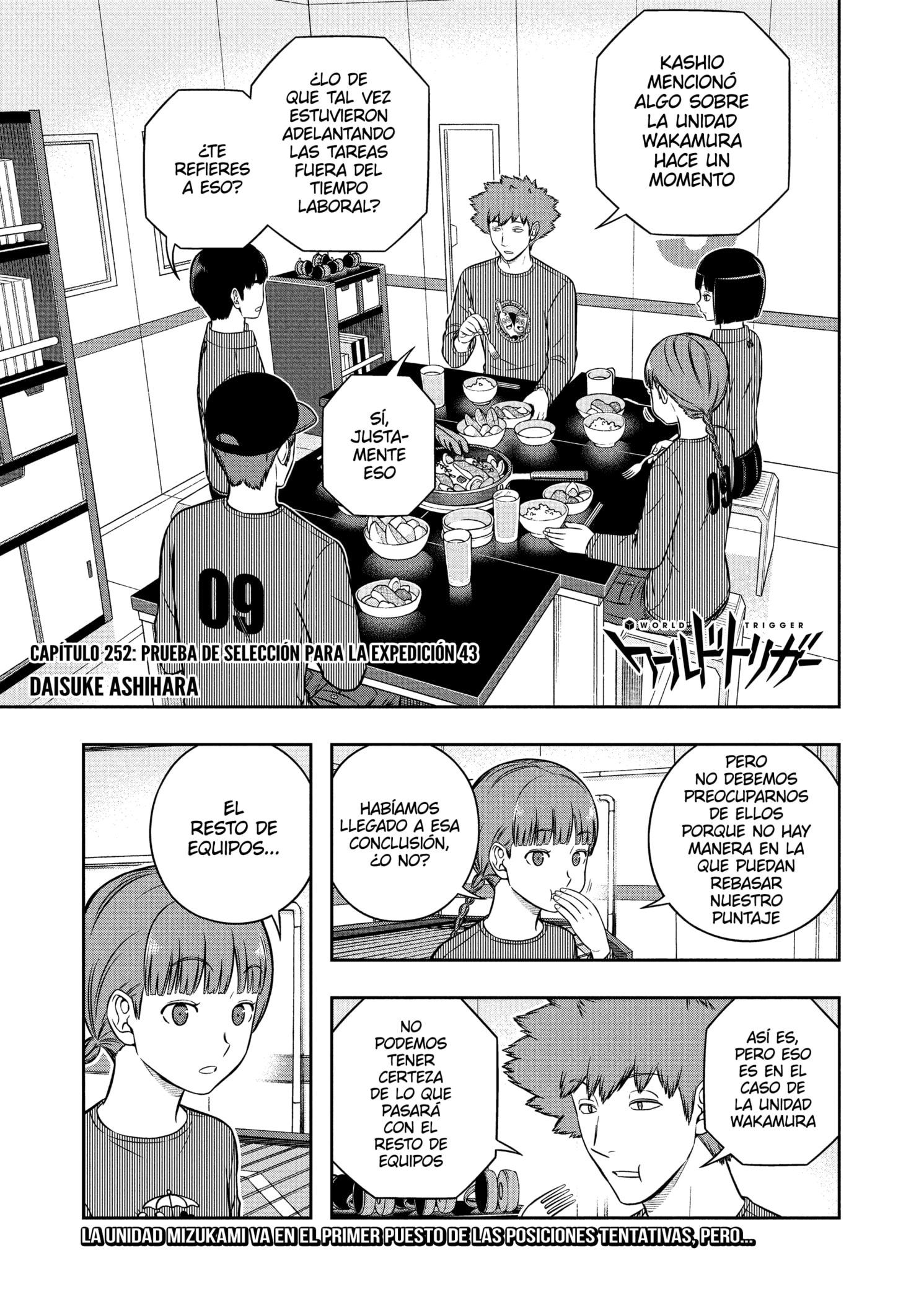 World Trigger capítulo 252 página 1