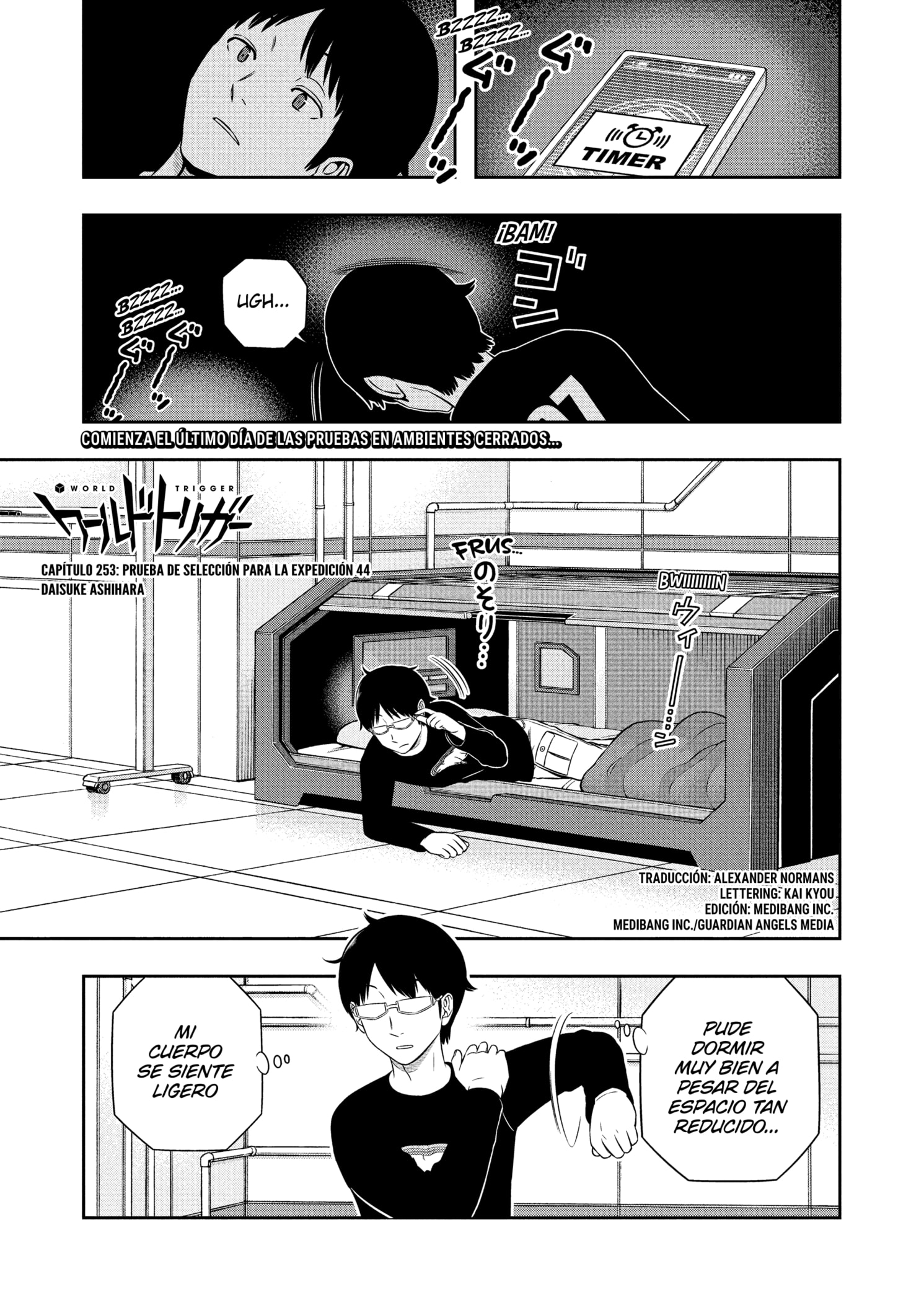 World Trigger capítulo 253 página 1