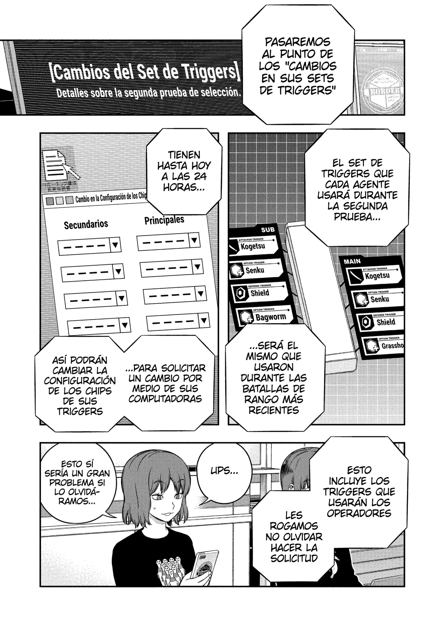 World Trigger capítulo 256 página 17