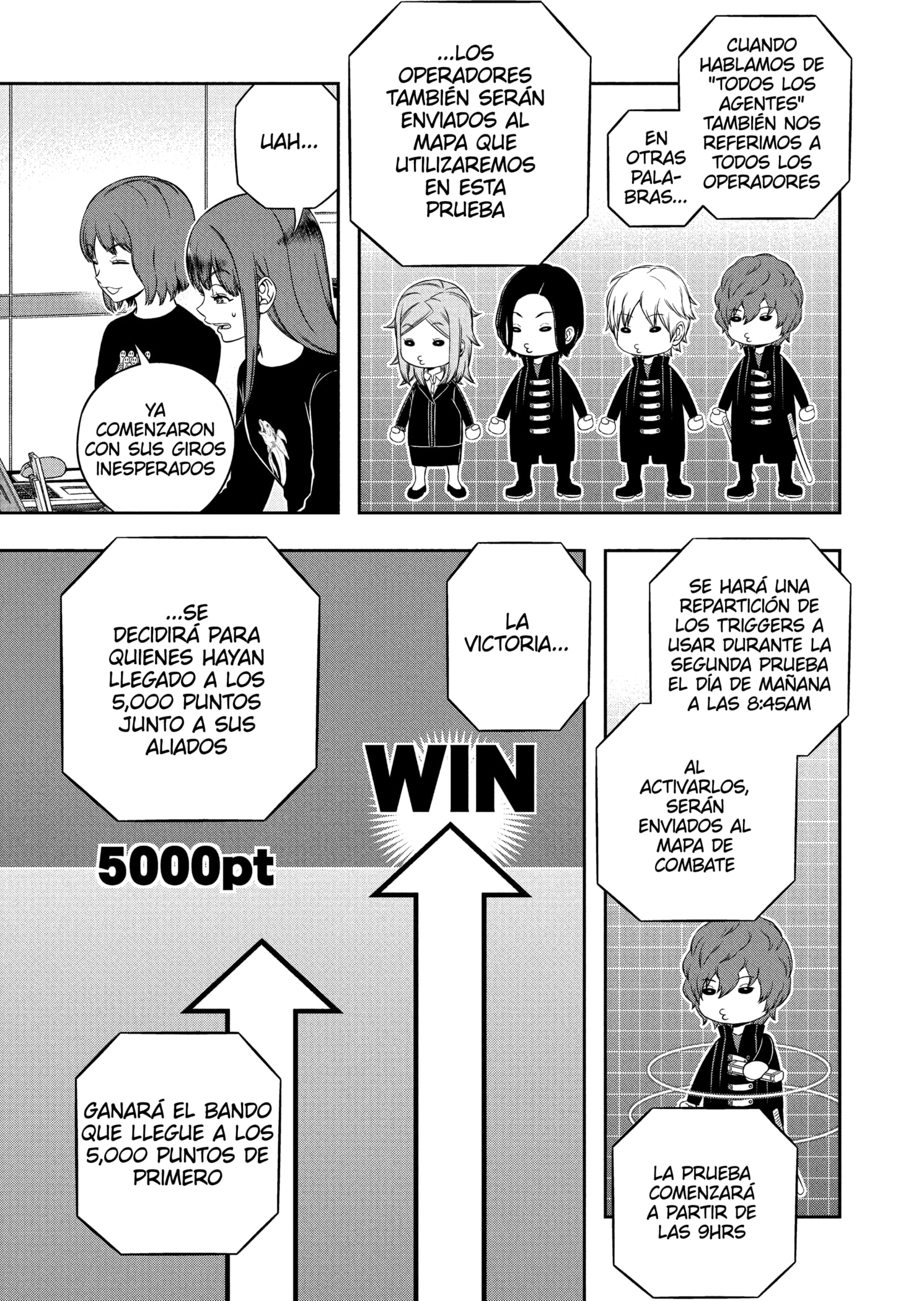 World Trigger capítulo 256 página 3