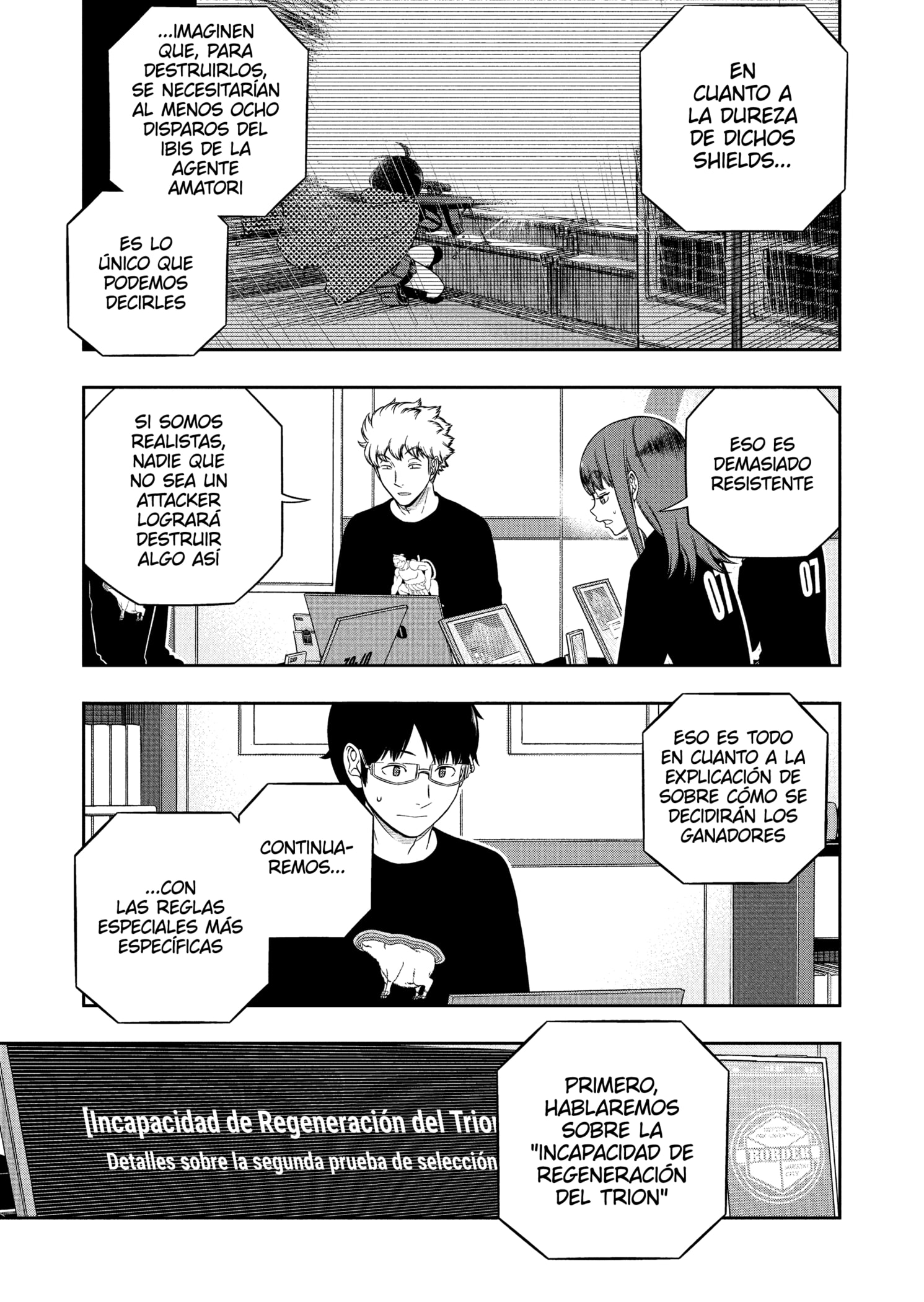 World Trigger capítulo 256 página 7
