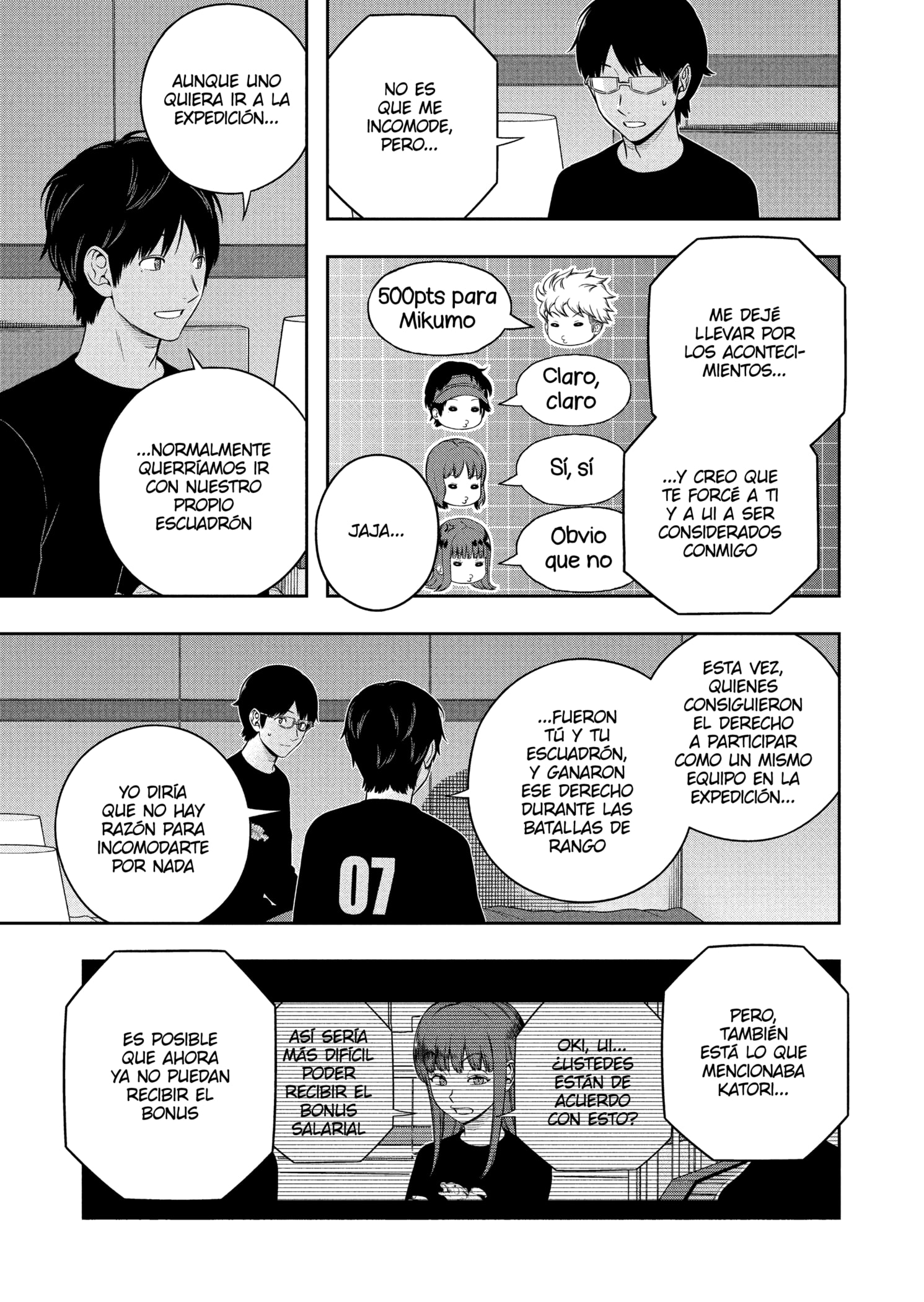 World Trigger capítulo 257 página 19