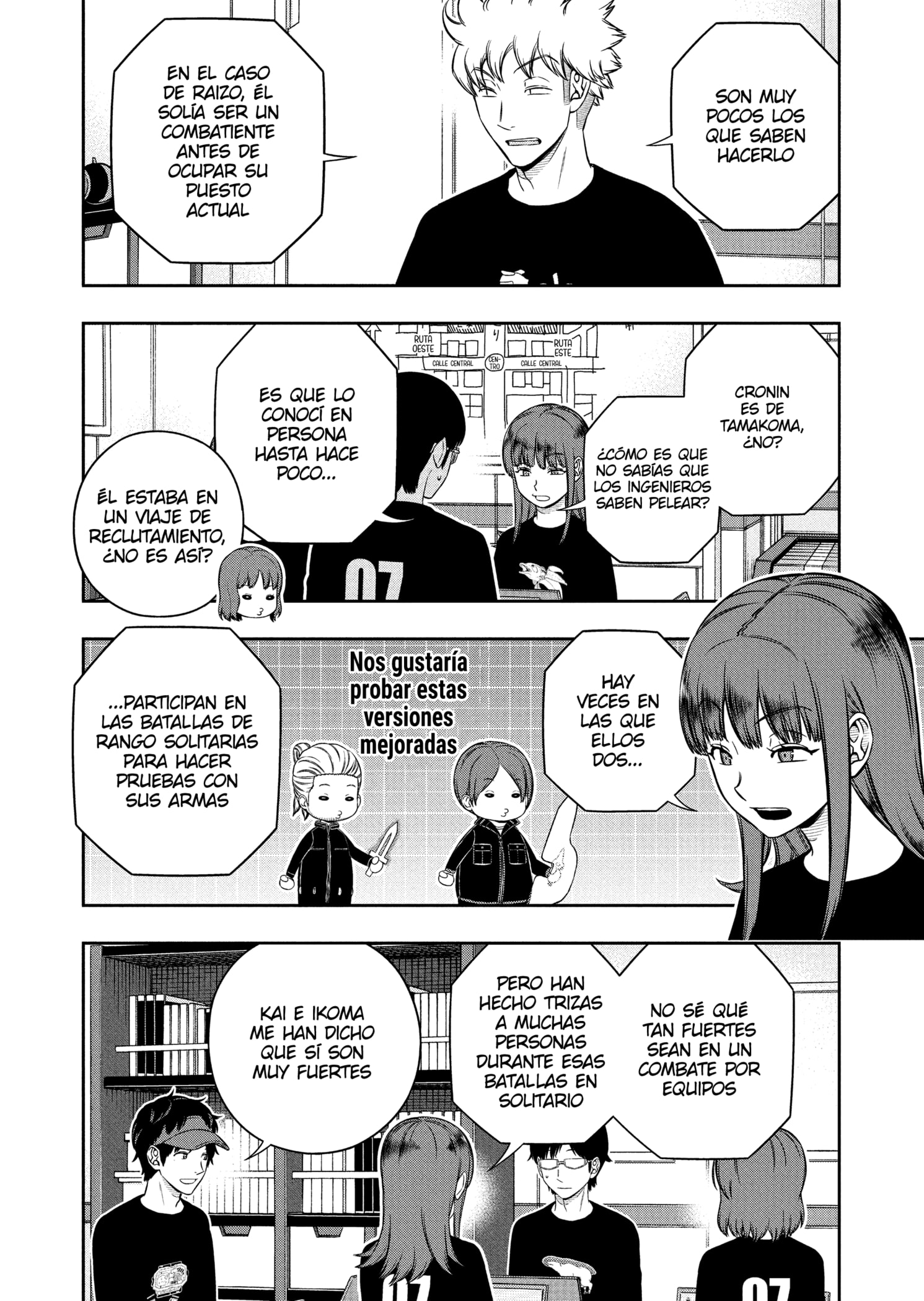 World Trigger capítulo 257 página 2