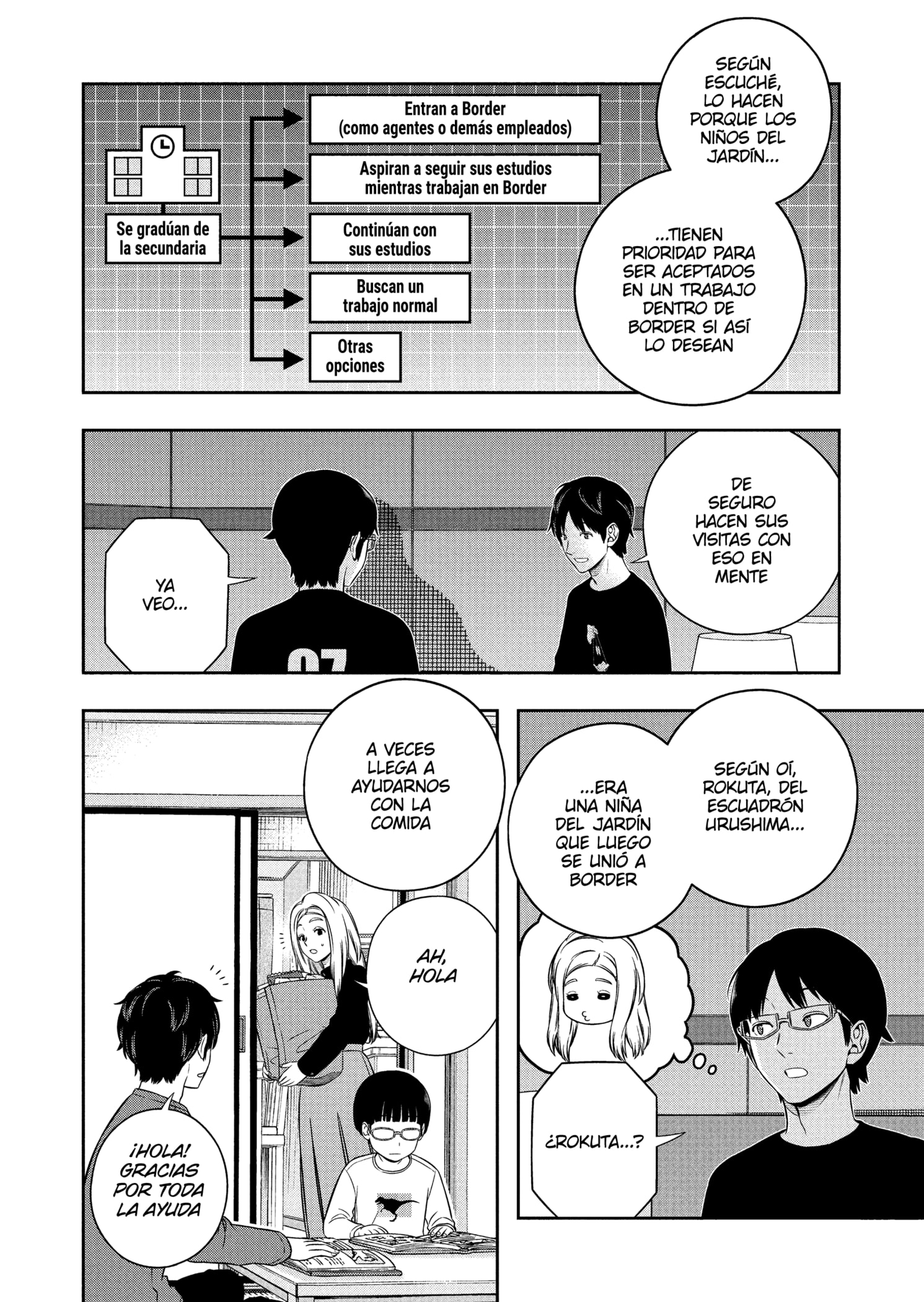 World Trigger capítulo 257 página 26