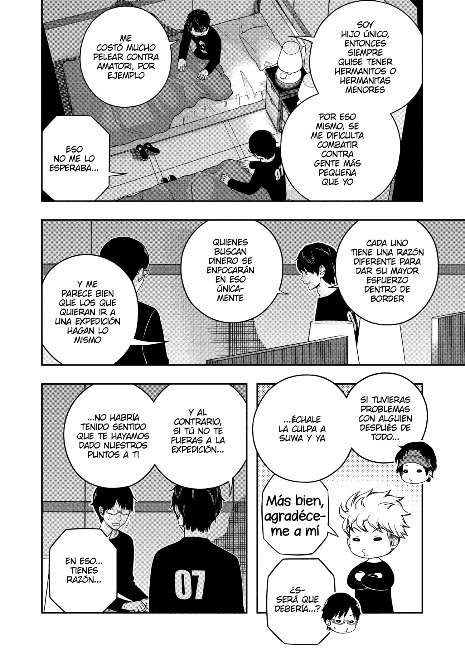 World Trigger capítulo 257 página 28
