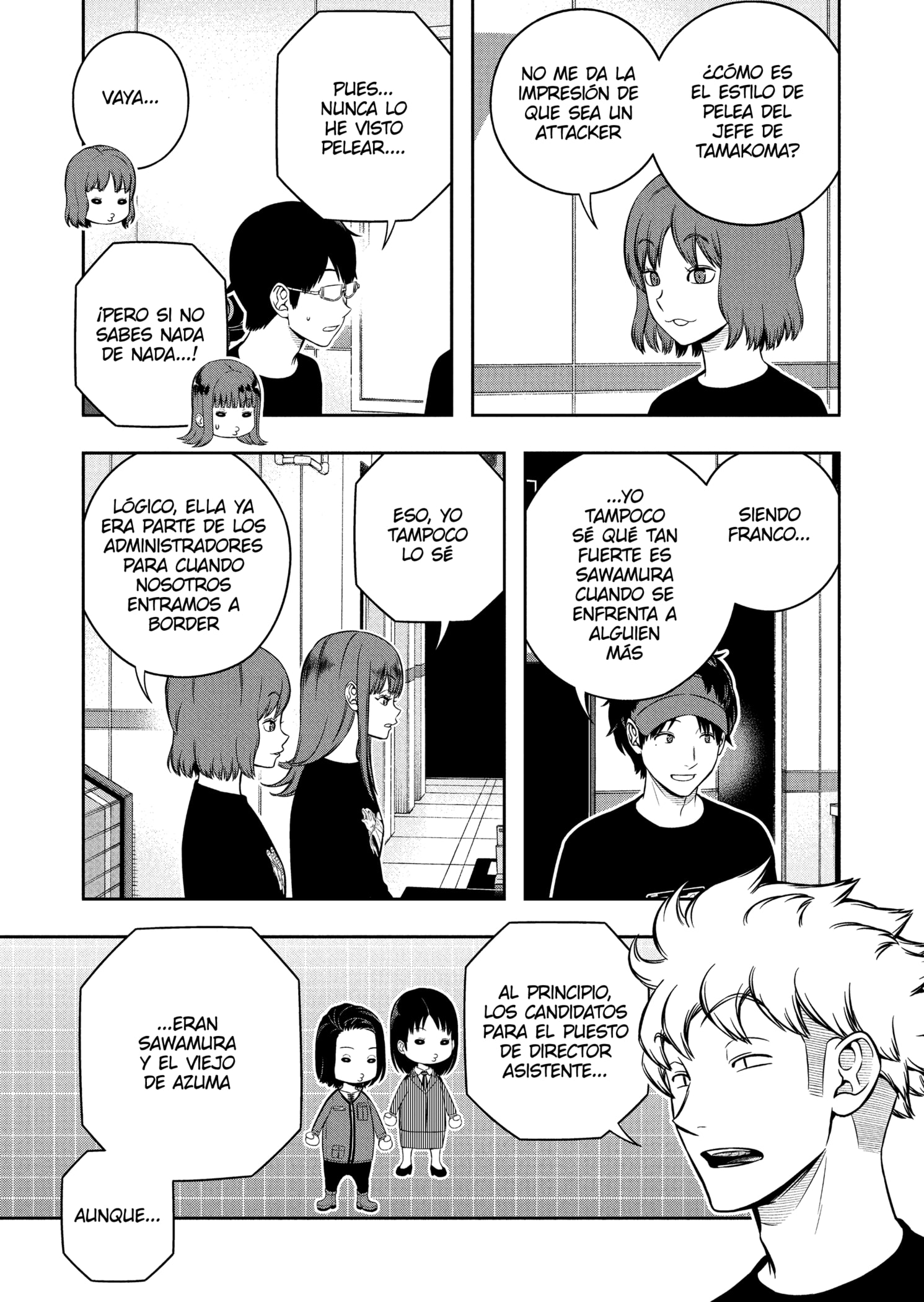 World Trigger capítulo 257 página 3