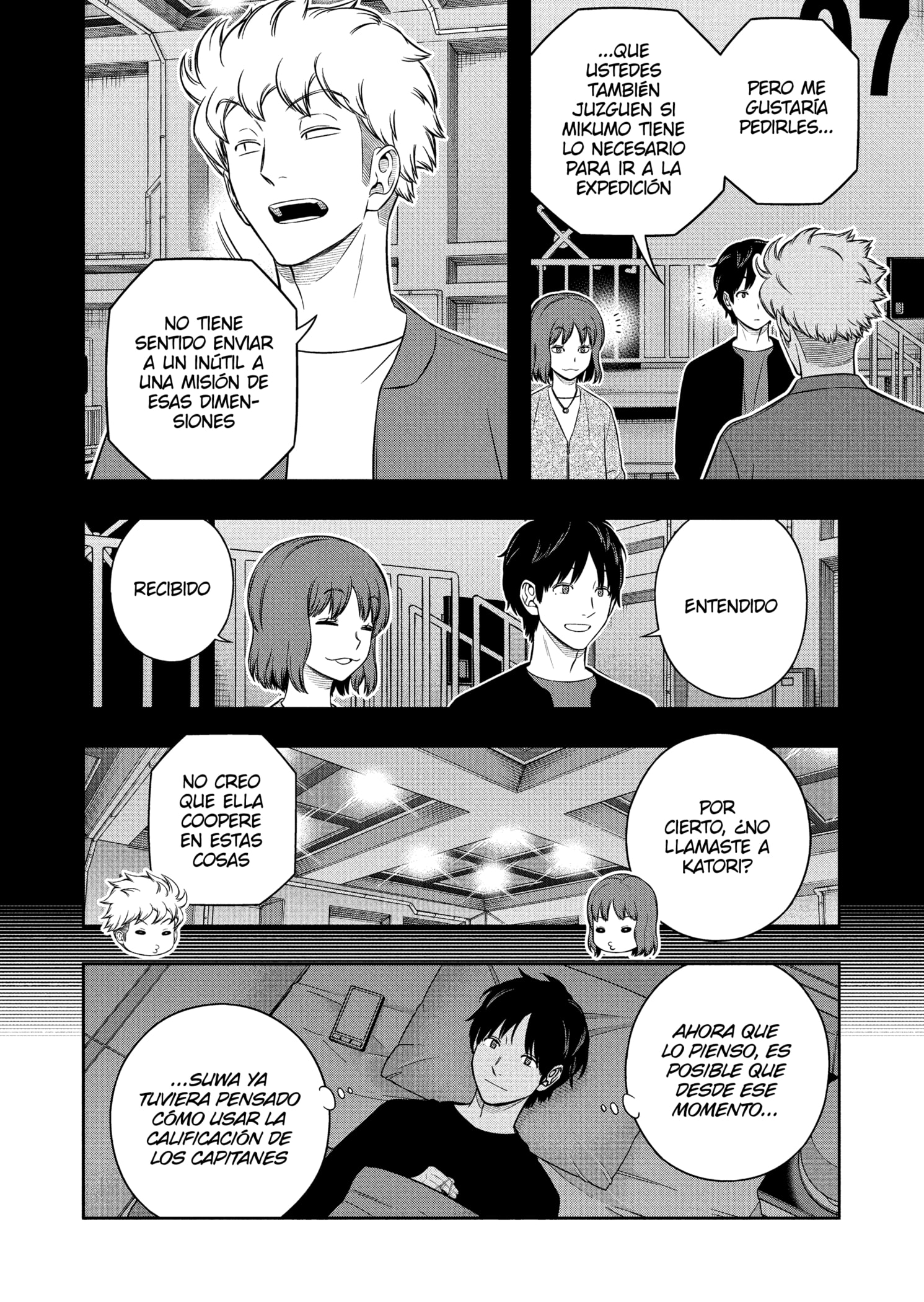 World Trigger capítulo 257 página 32