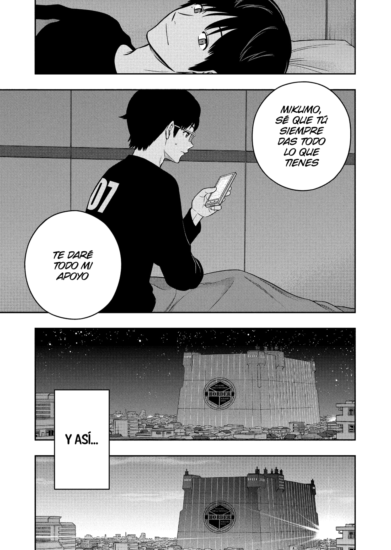 World Trigger capítulo 257 página 33