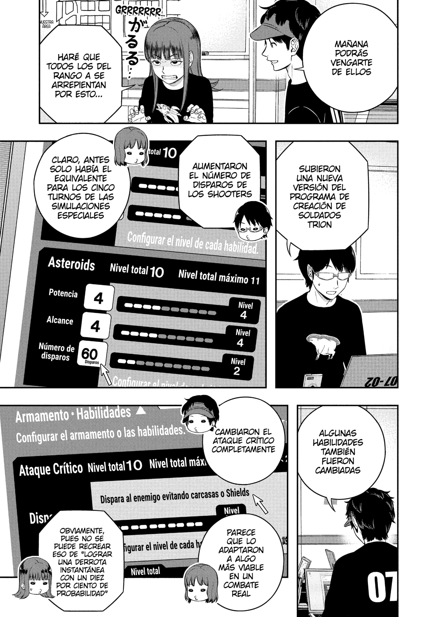 World Trigger capítulo 257 página 7