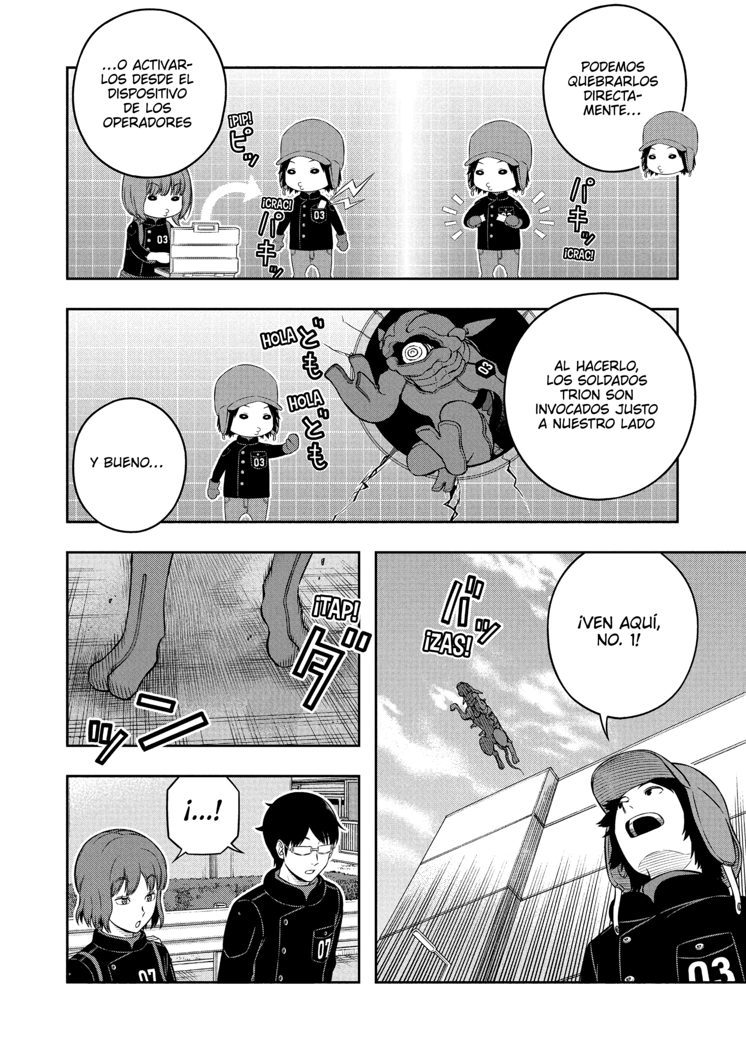 World Trigger capítulo 259 página 11